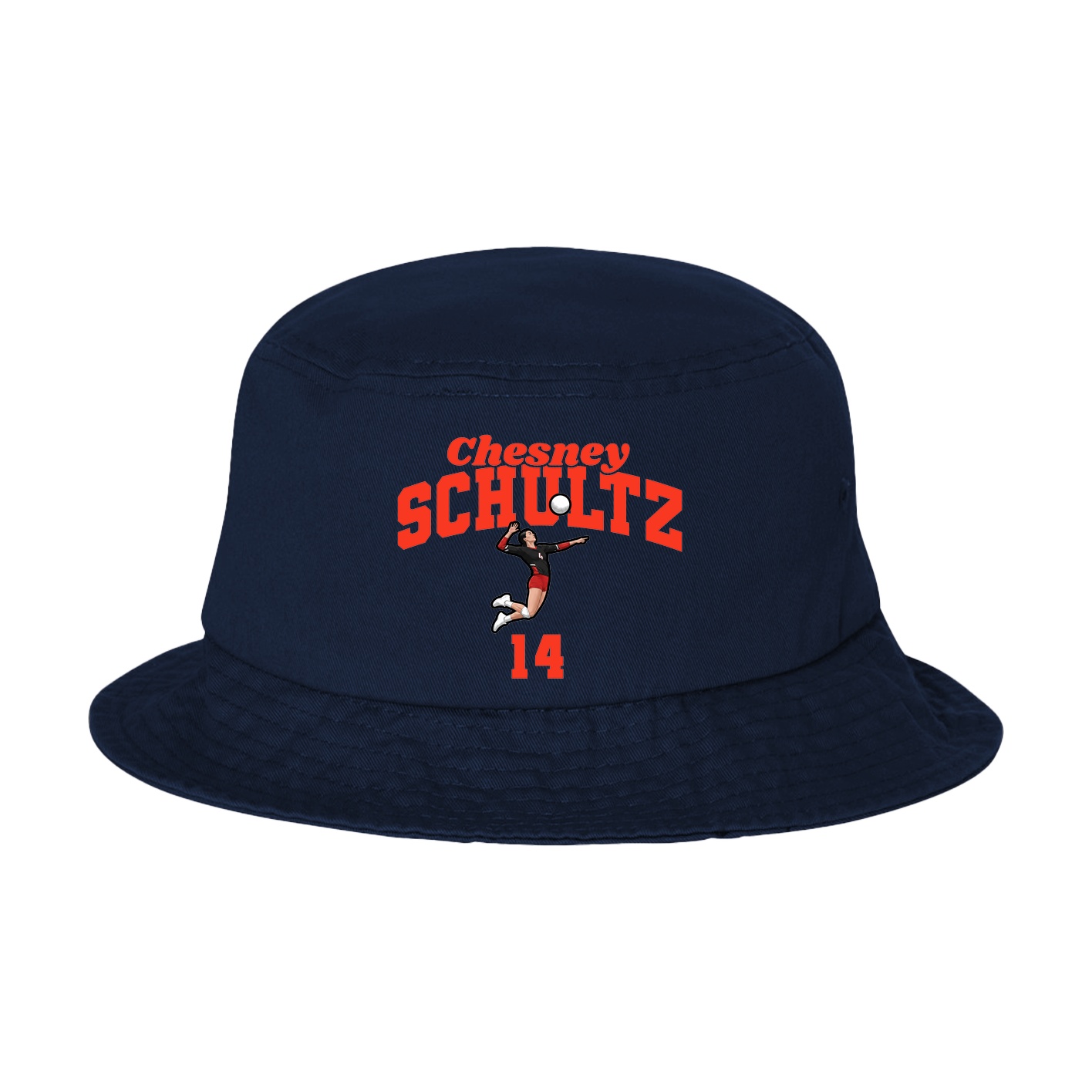 Bucket Cap — Signature Arch in Navy