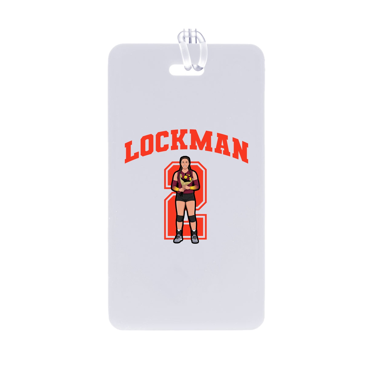 Bag Tag — Number in Classic