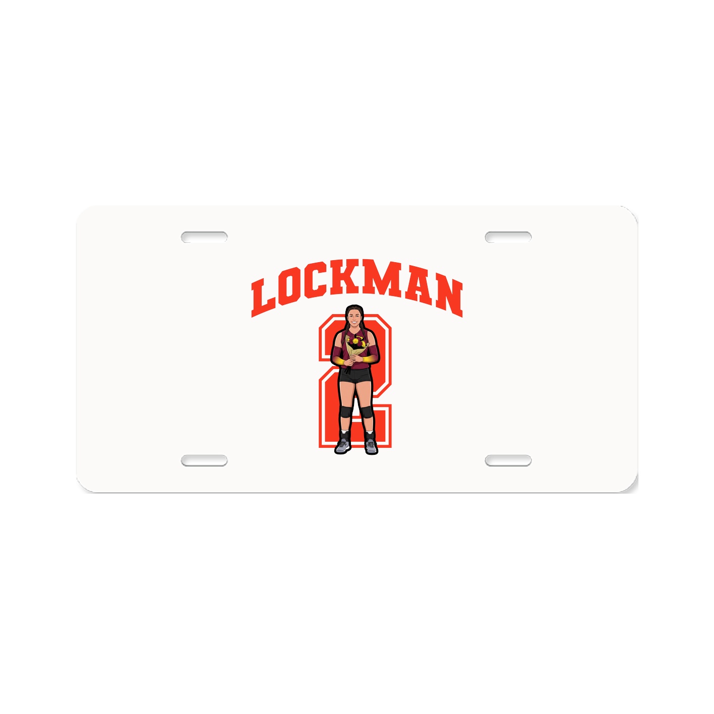License Plate — Number in Classic