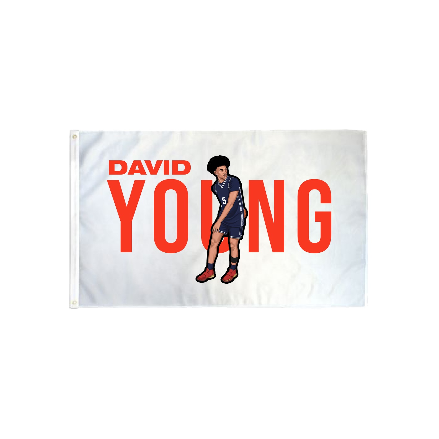 3x5 Flag — Player Name in Classic