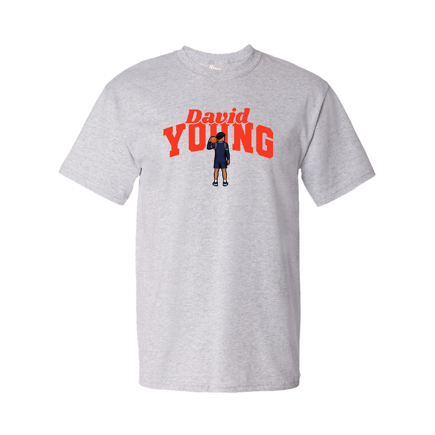 Youth Tee — Signature Arch in Grey