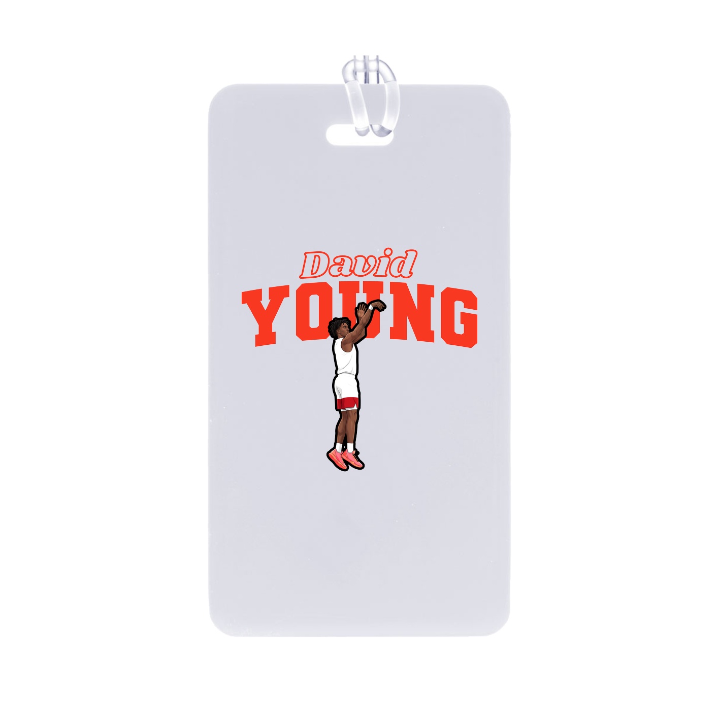 Bag Tag — Name Arch in Classic