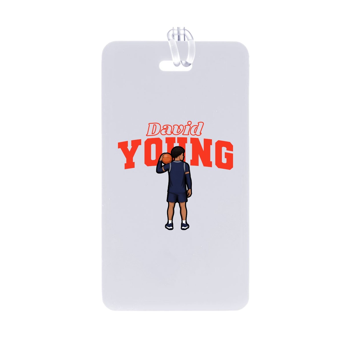 Bag Tag — Name Arch in Classic