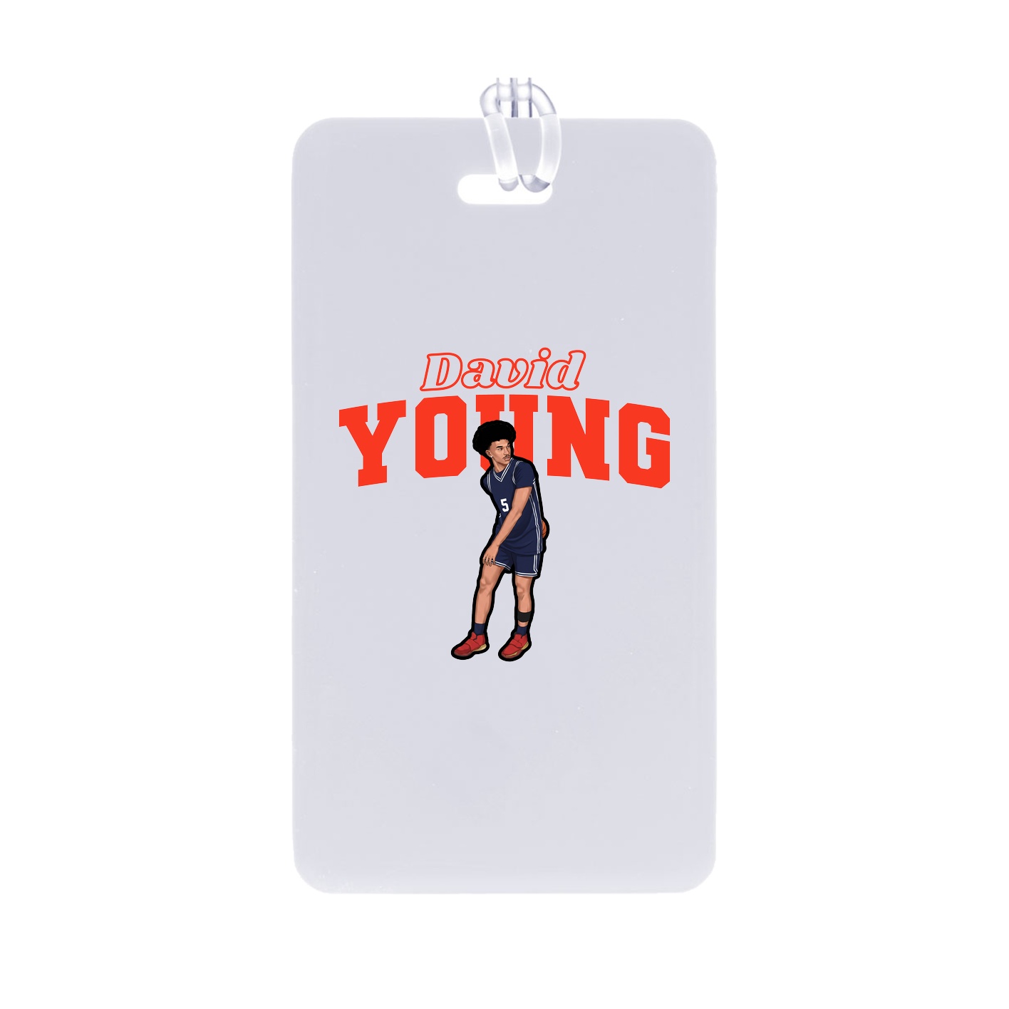 Bag Tag — Name Arch in Classic