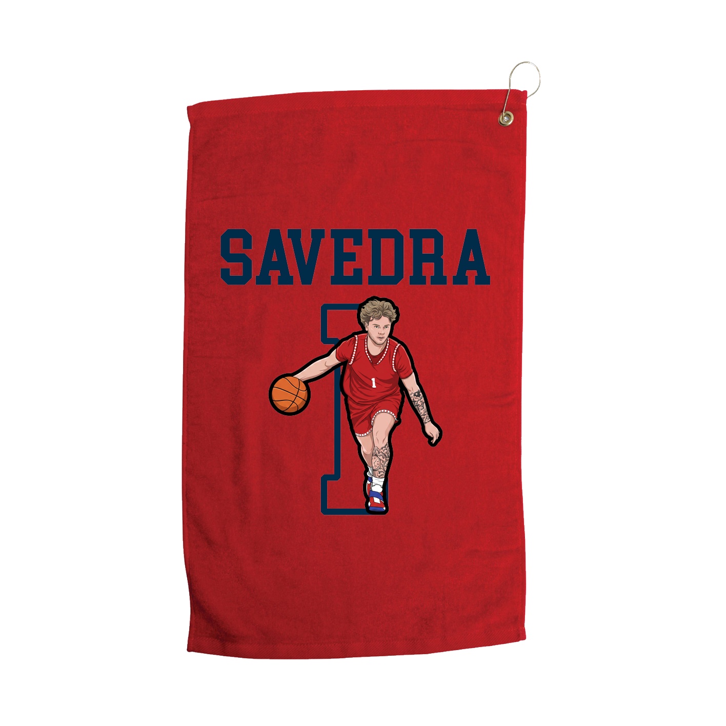 Golf Towel — Shirsey in Red
