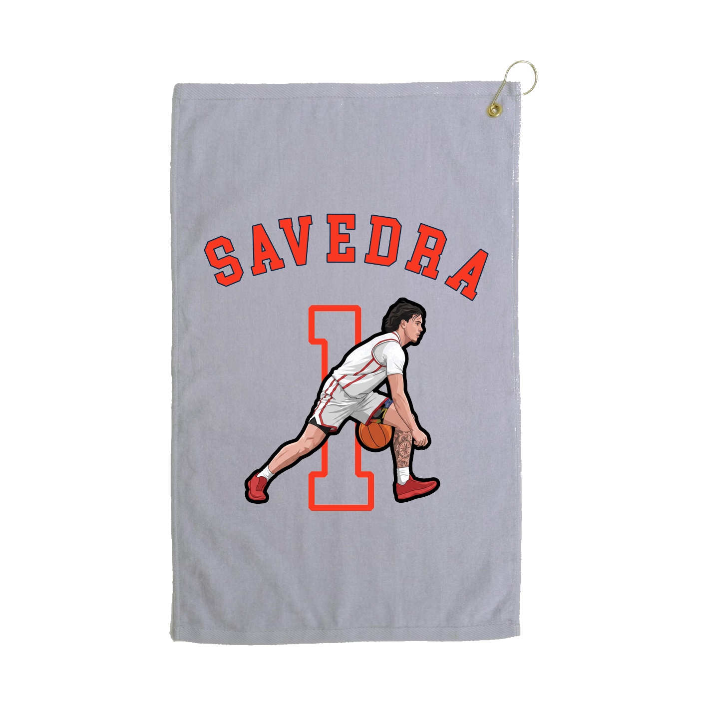 Golf Towel — Shirsey Arch in Grey
