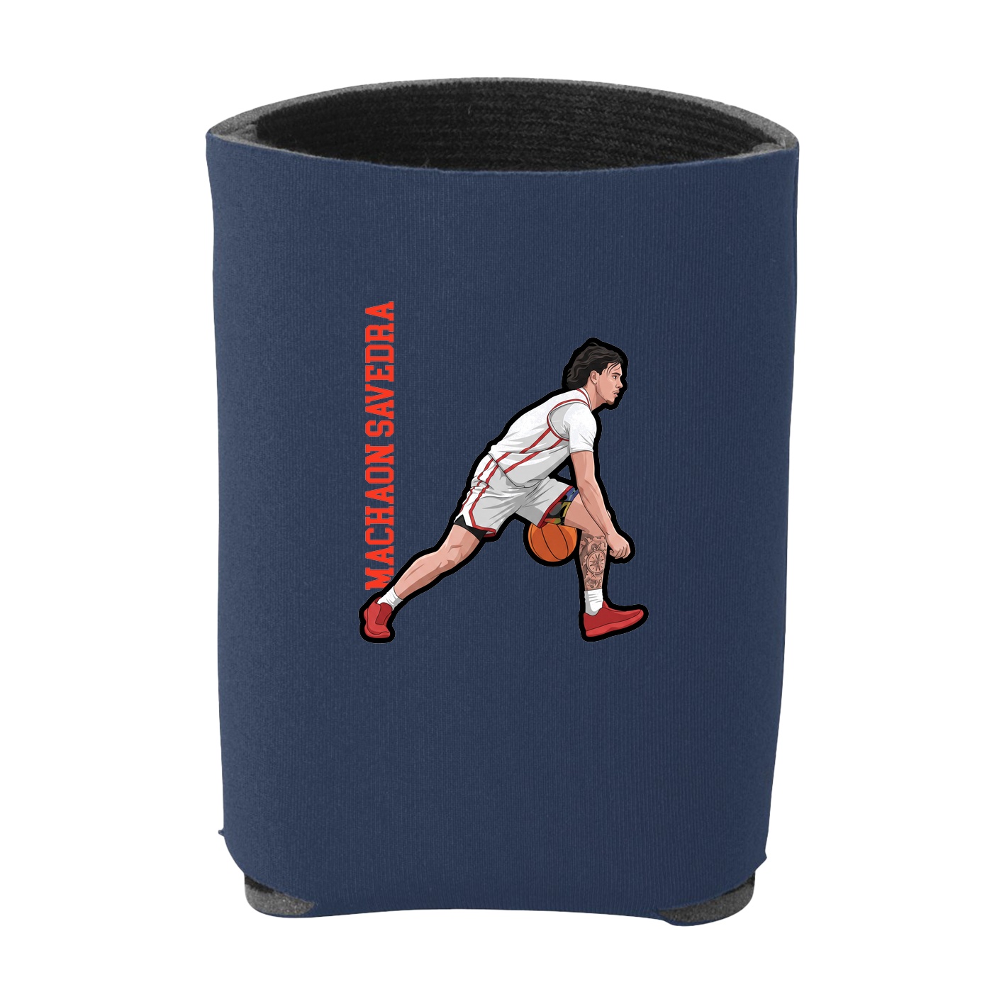 Can Holder — Name Vertical in Navy