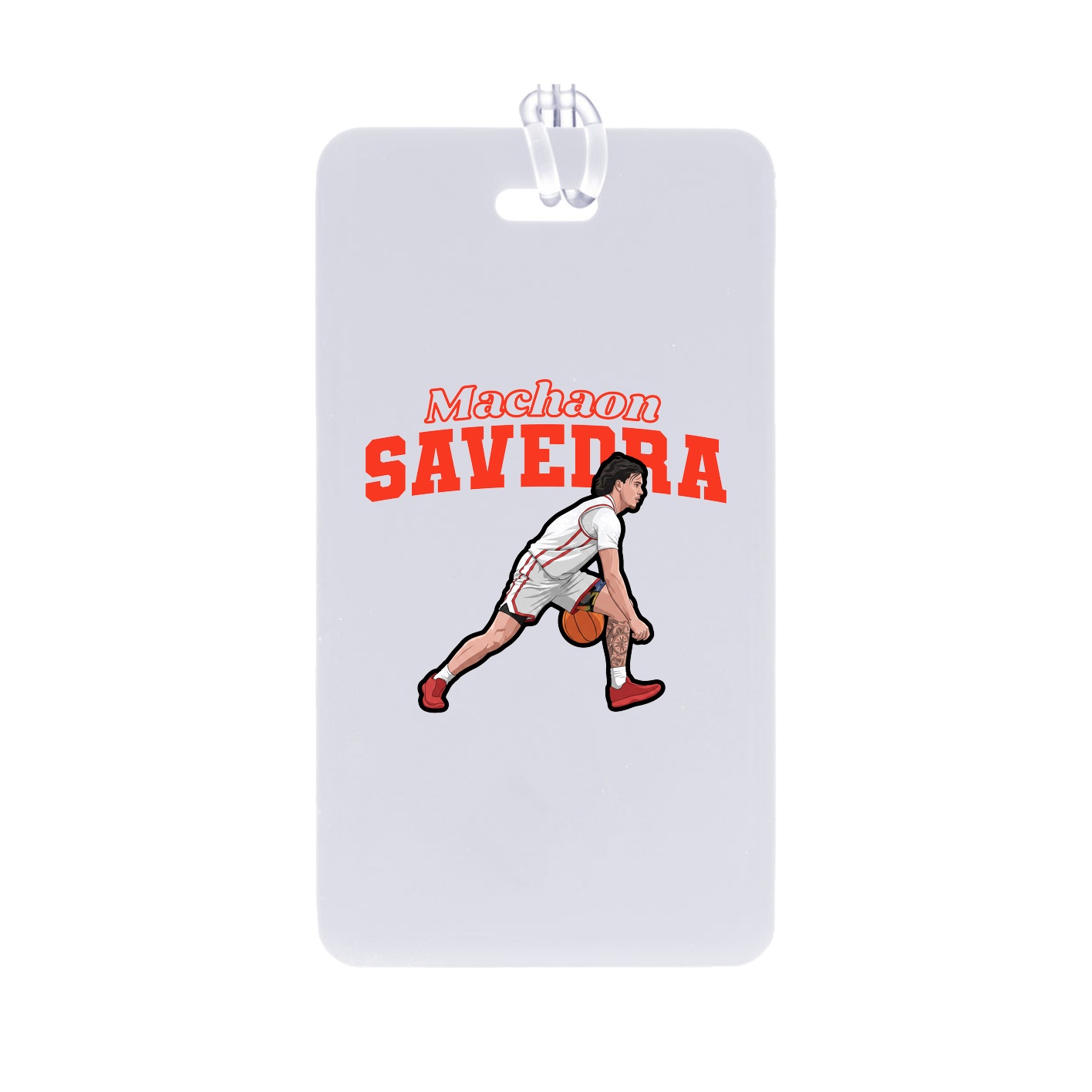 Bag Tag — Name Arch in Classic