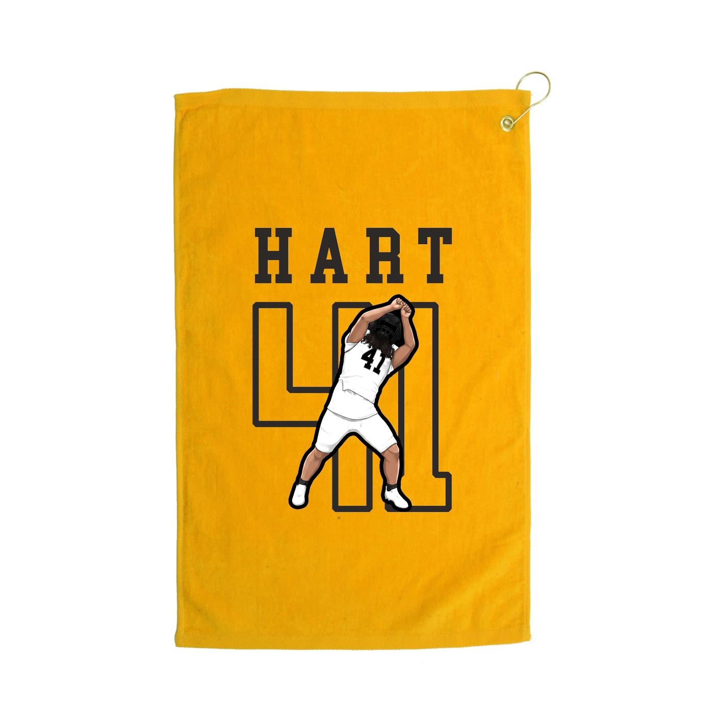 Golf Towel — Shirsey in Gold