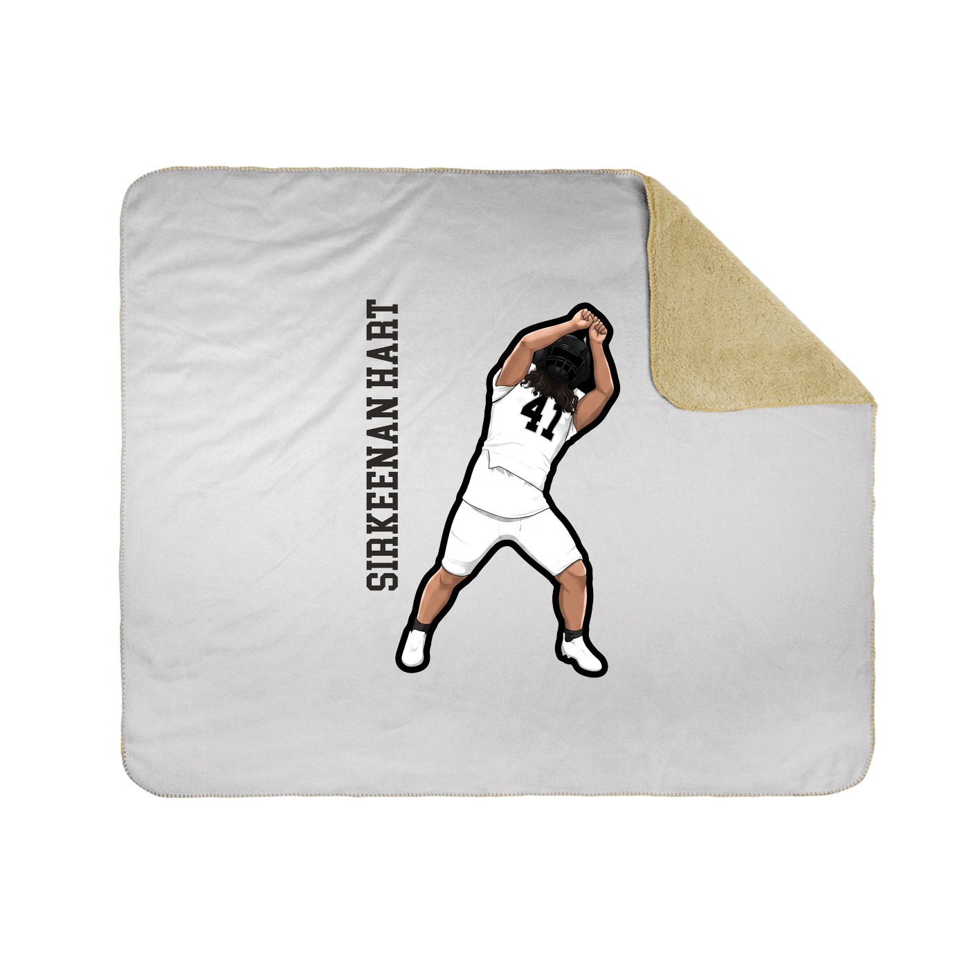 50x60 Sherpa Lined Throw Blanket