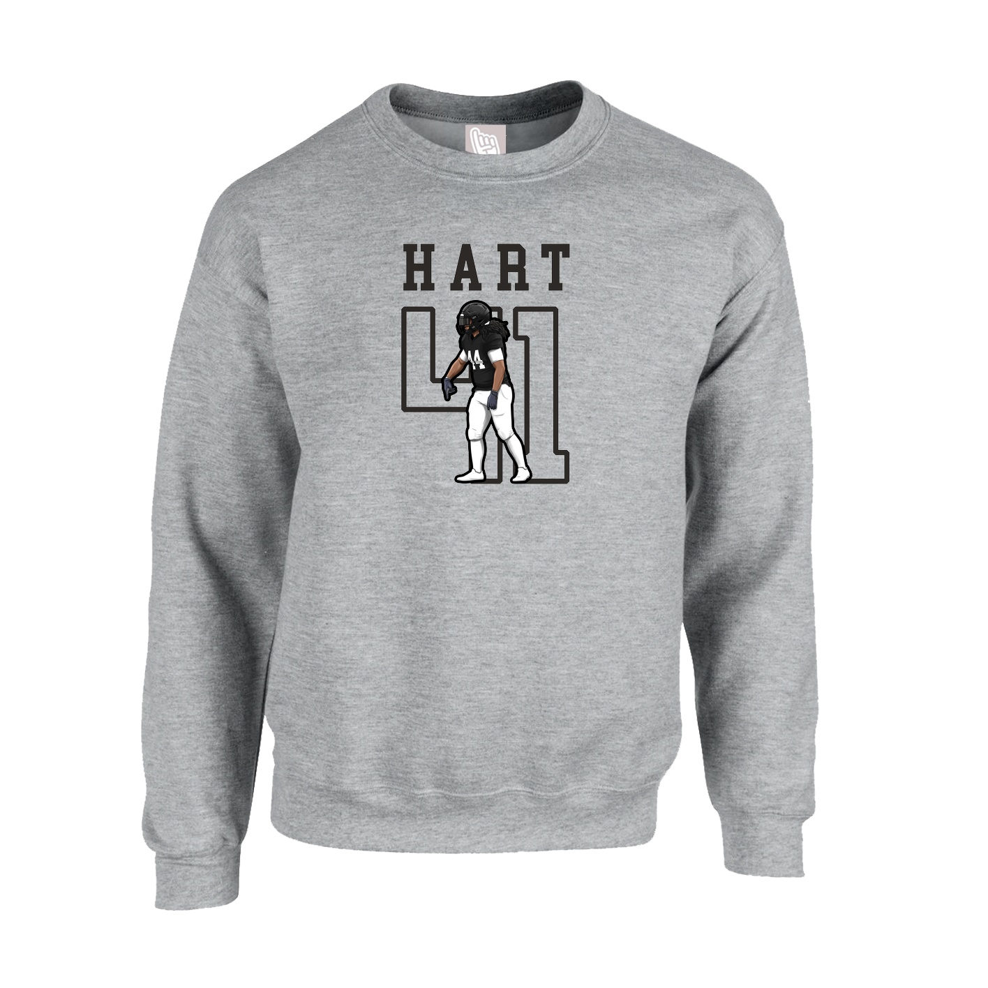 Fleece Crew — Shirsey in Grey