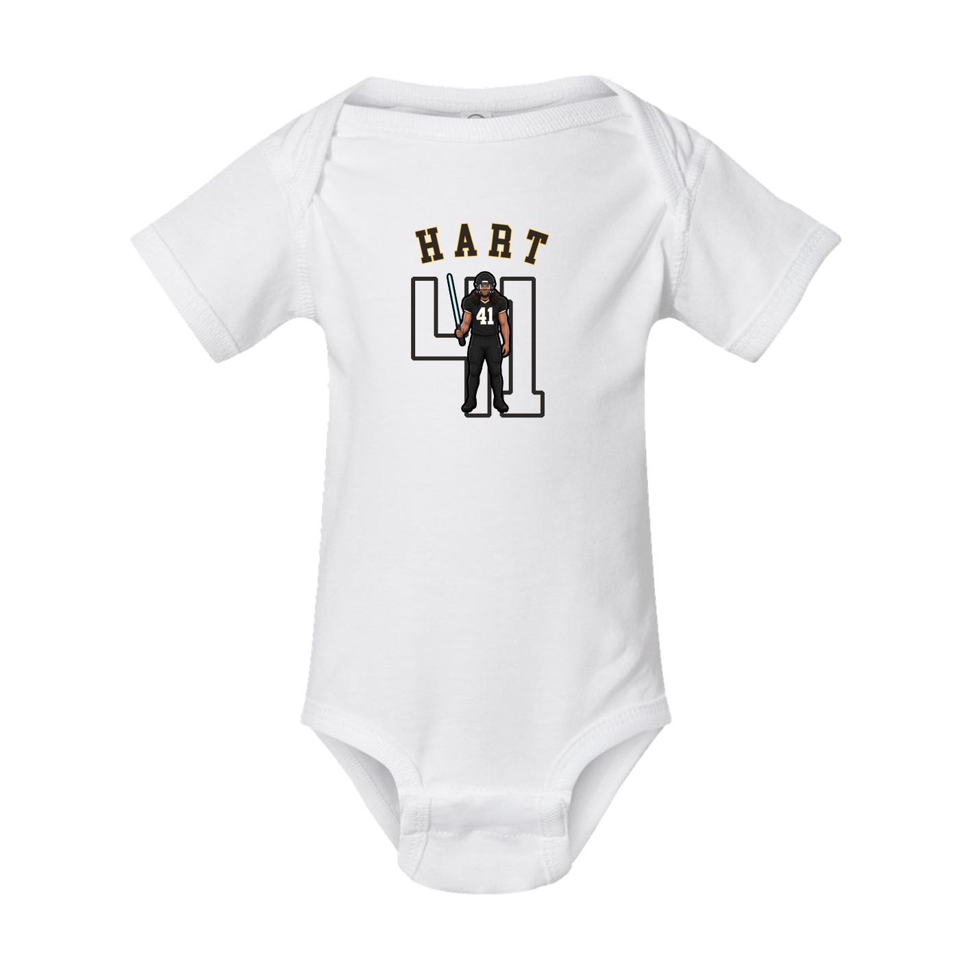 Baby Onesie — Shirsey Arch in White