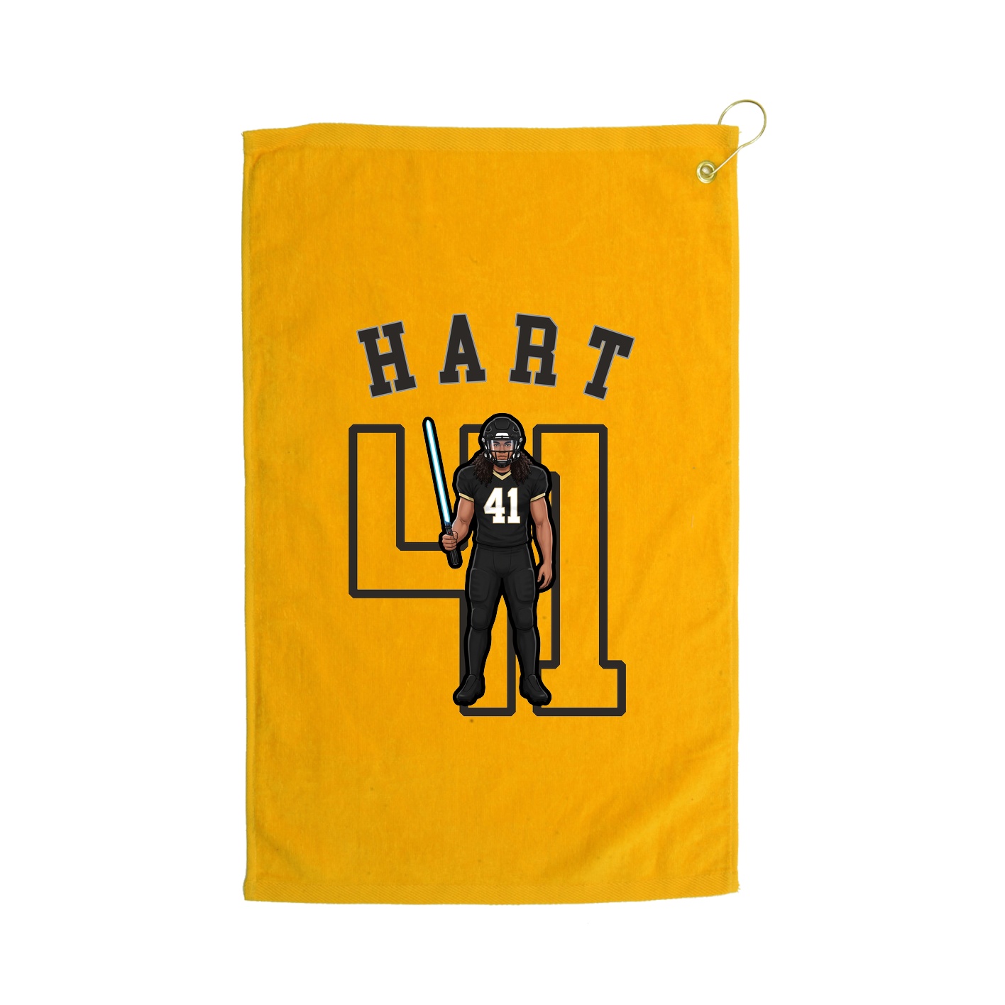 Golf Towel — Shirsey Arch in Gold