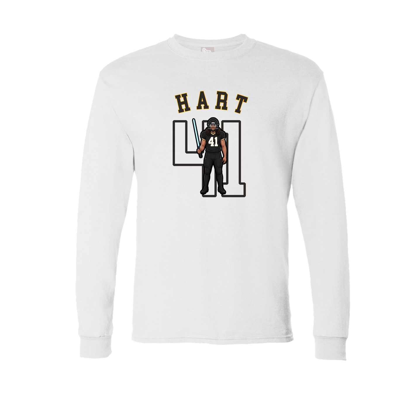 Long Sleeve Tee — Shirsey Arch in White