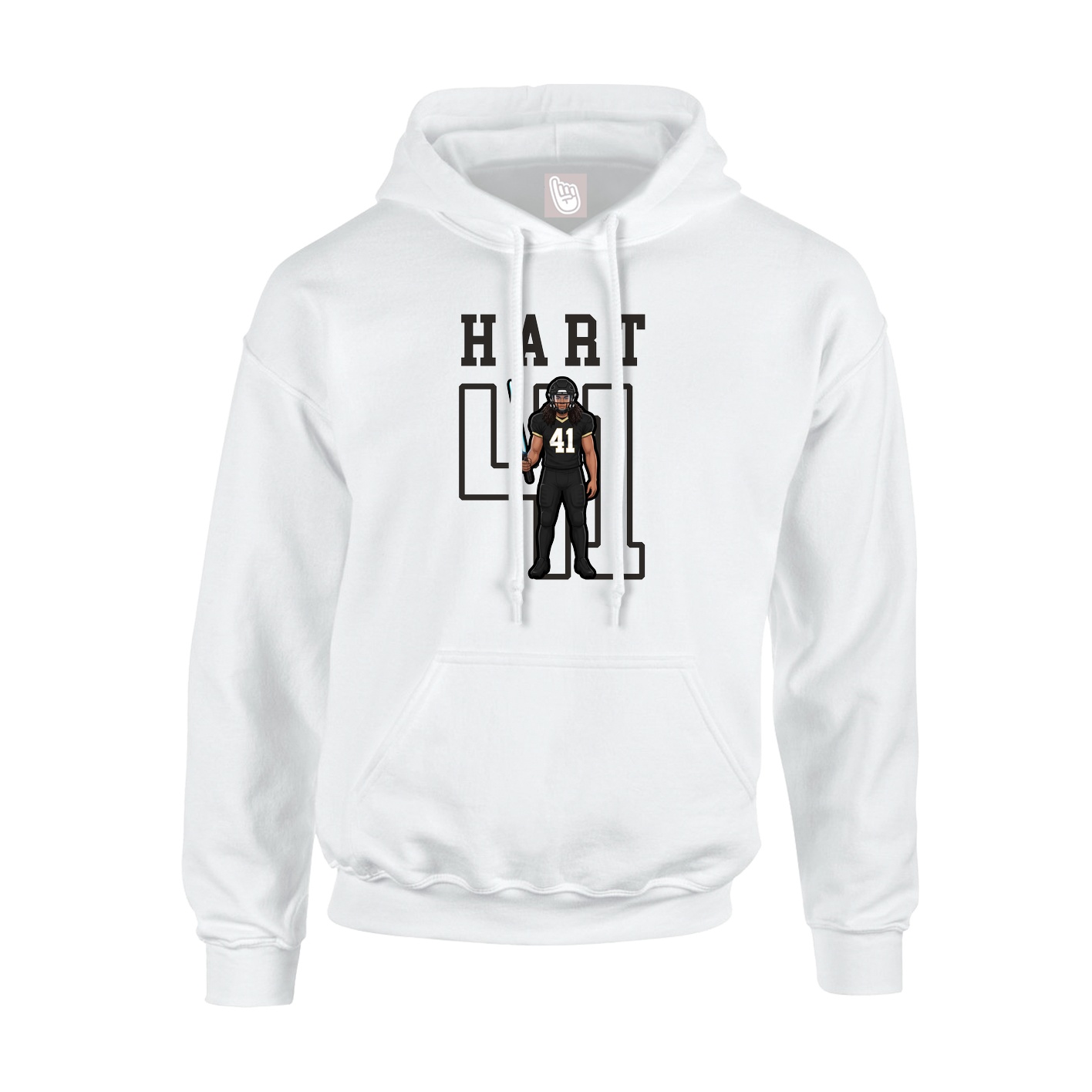 Youth Hoodie — Shirsey in White