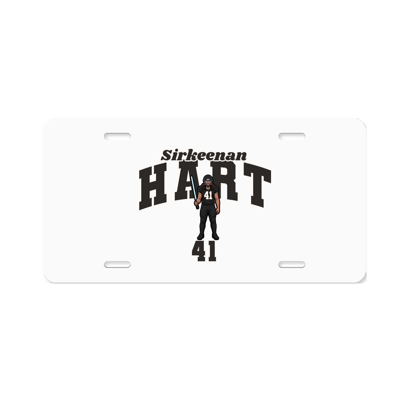 License Plate — Signature Arch in Classic