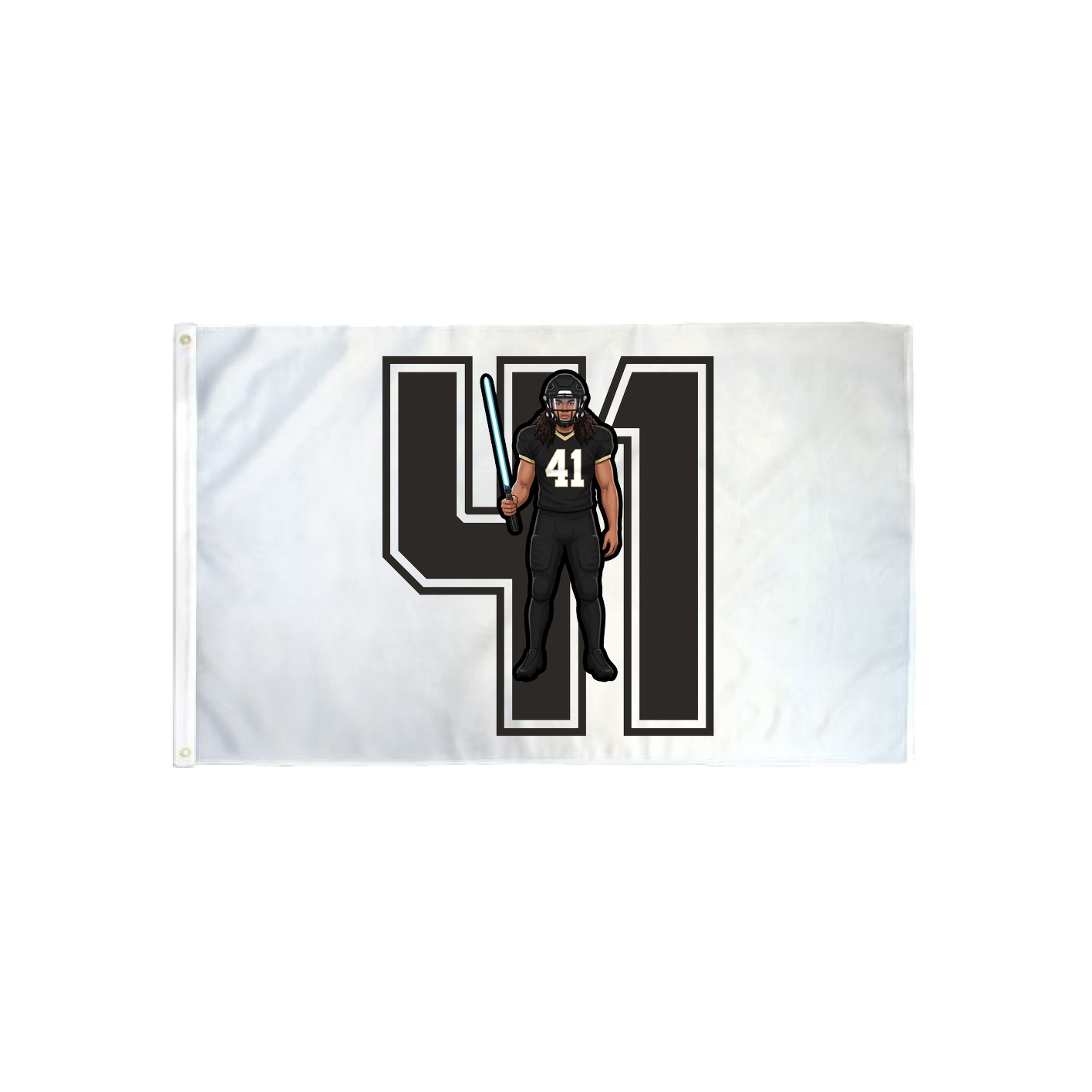 3x5 Flag — Number in Classic