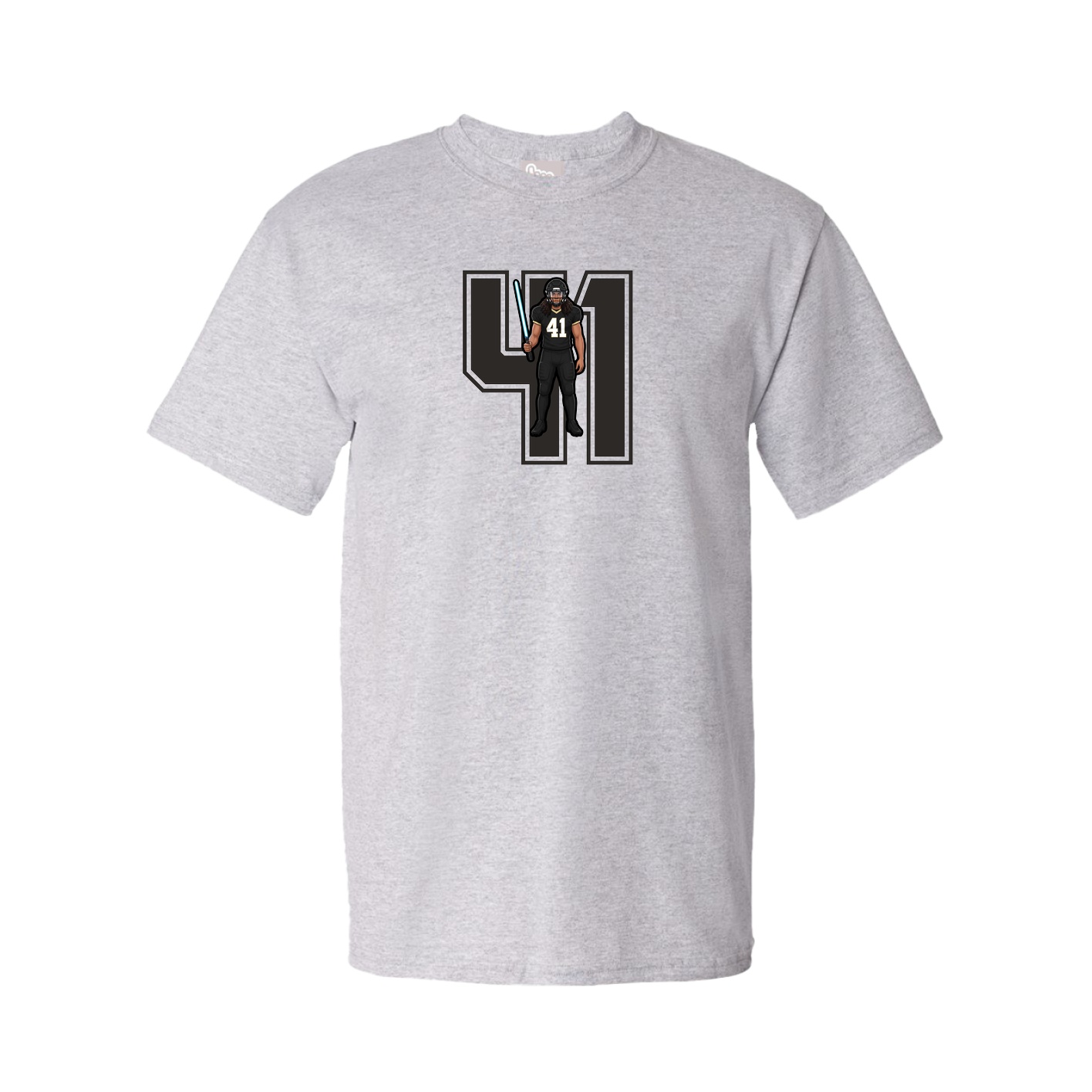 Youth Tee — Number in Grey