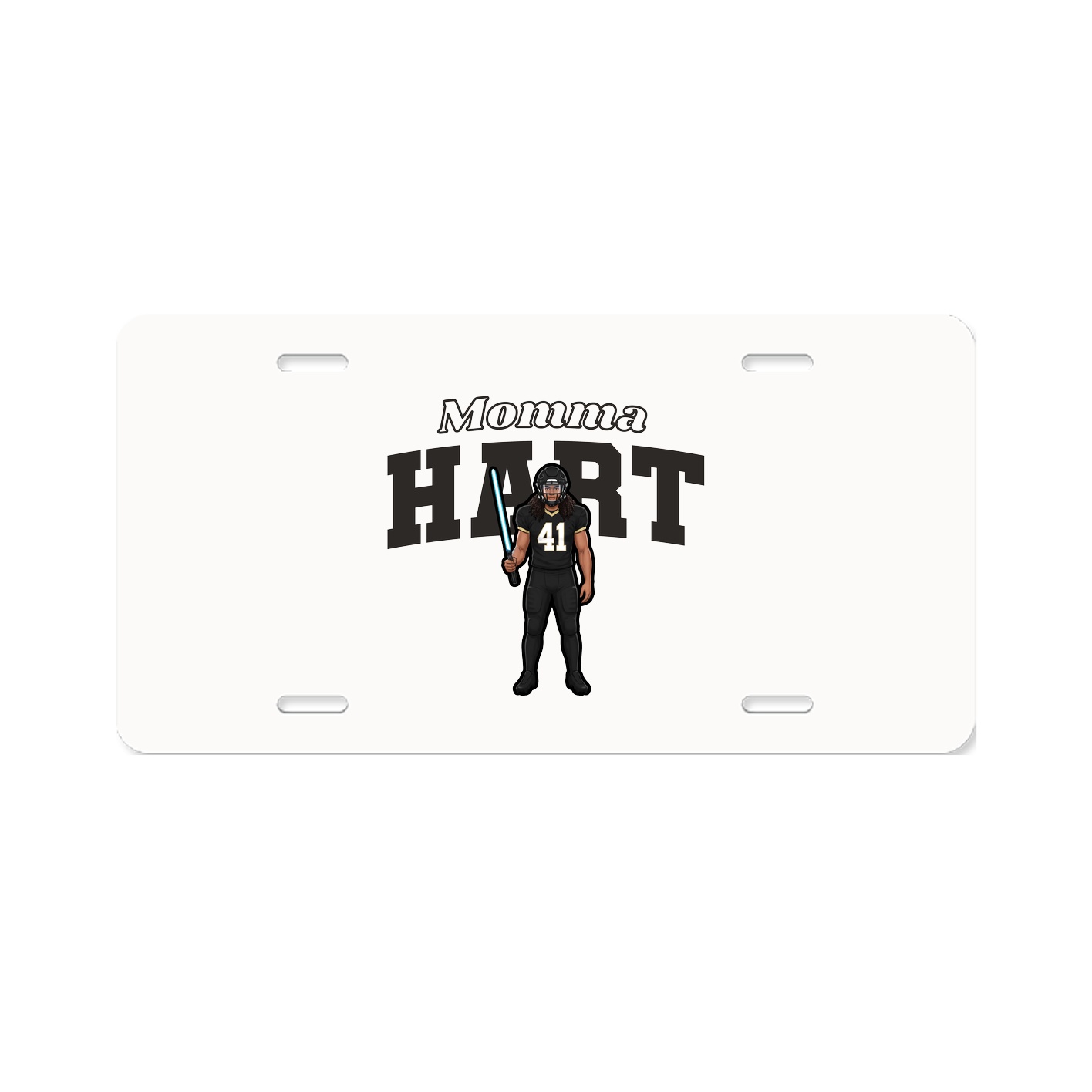 License Plate — Mothers Day Block in Classic