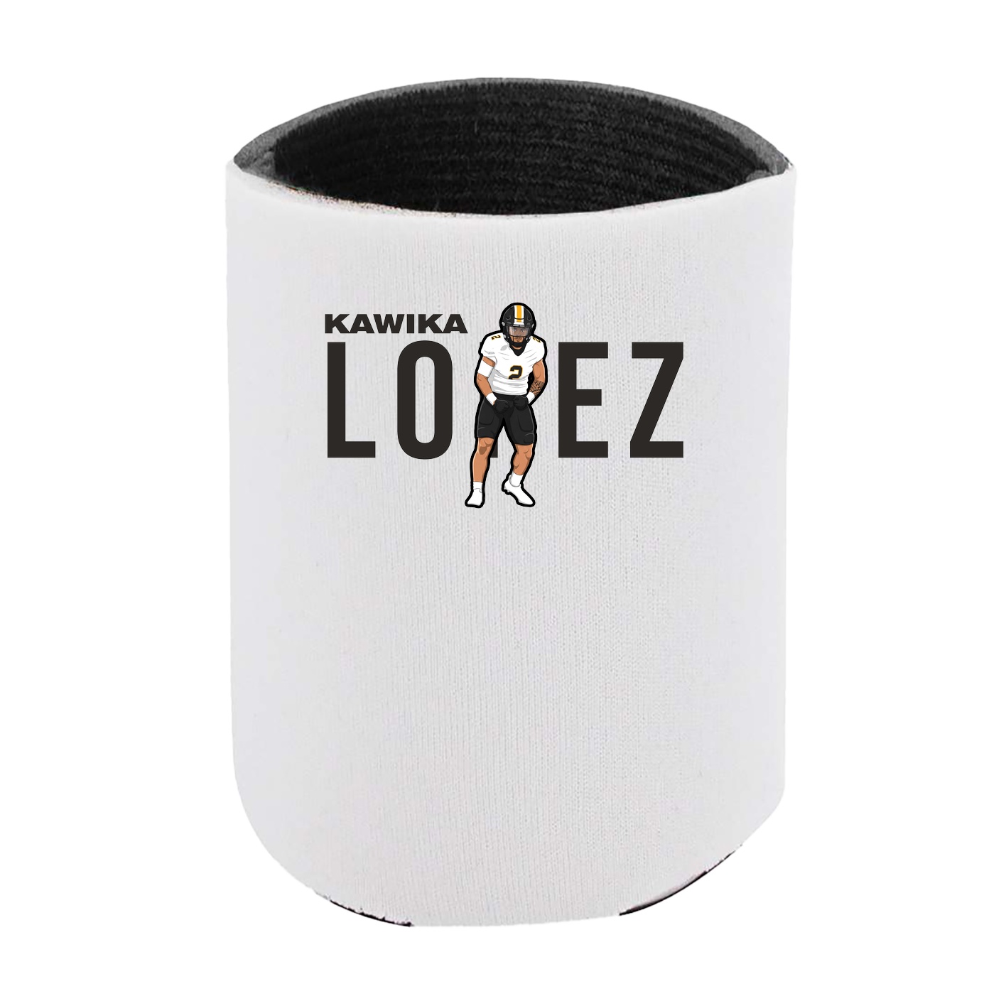 Can Holder — Player Name in White