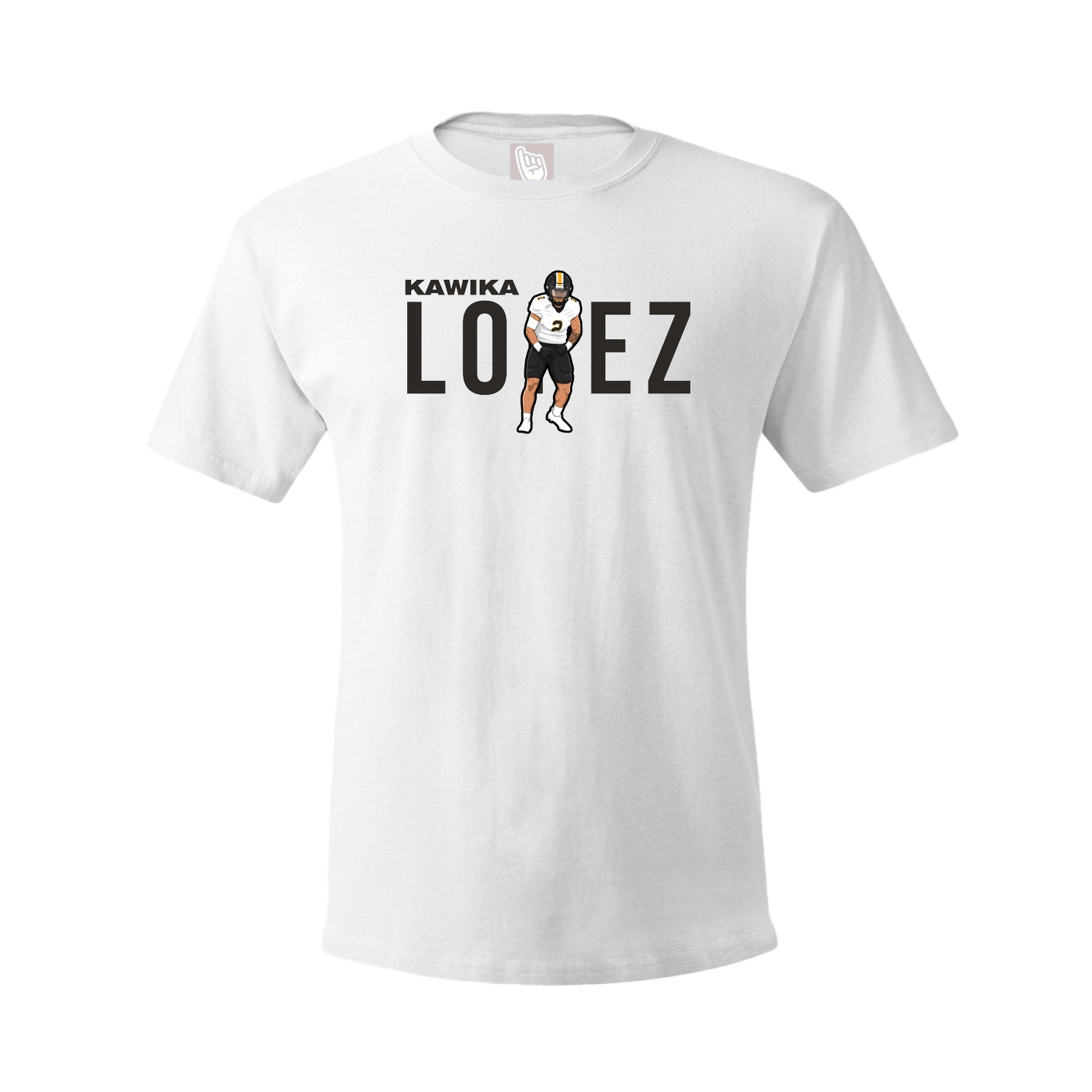 Tee — Player Name in White