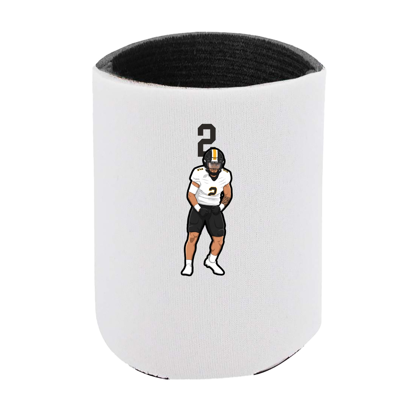 Can Holder — Number Top in White