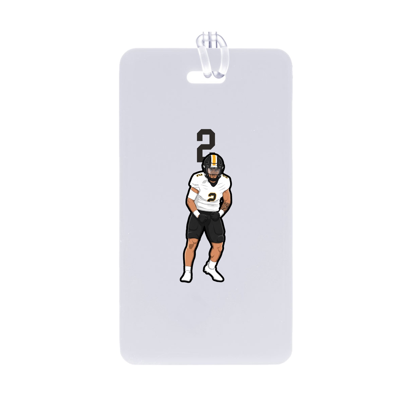 Bag Tag — Number Top in Classic