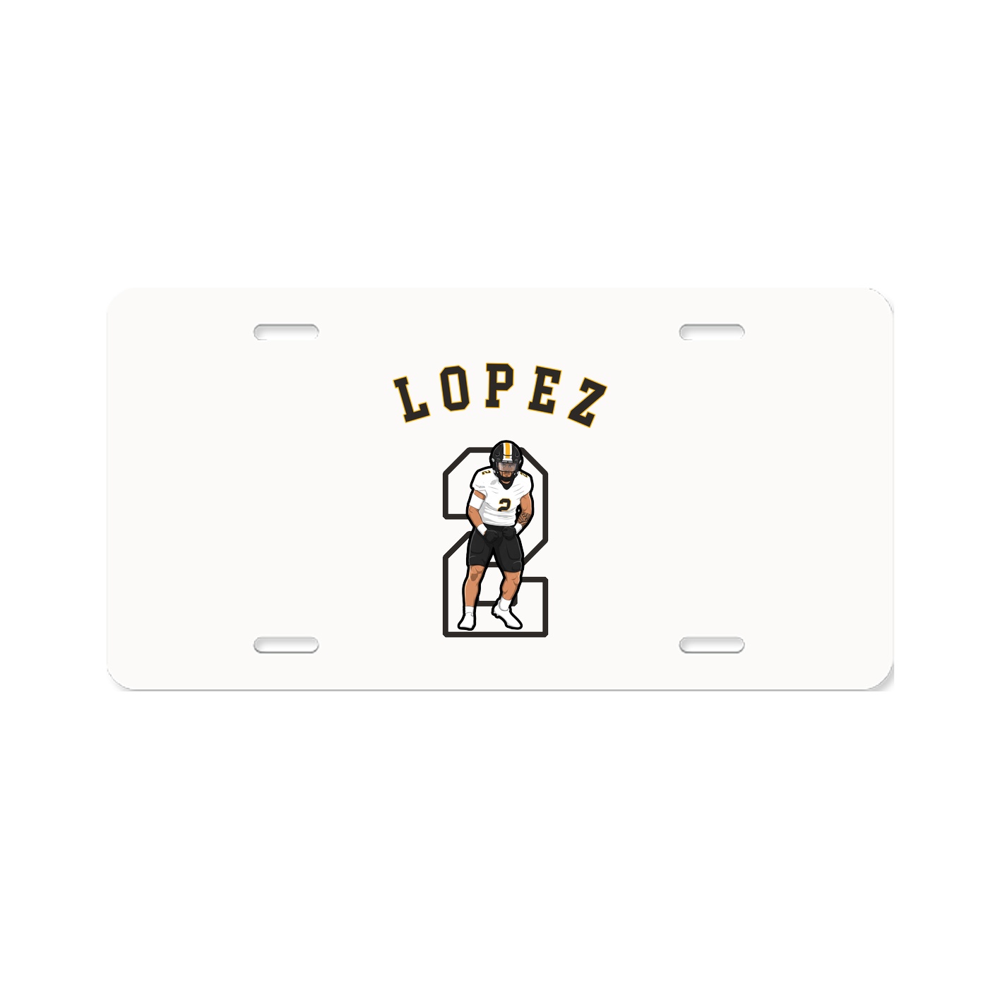 License Plate — Shirsey Arch in Classic
