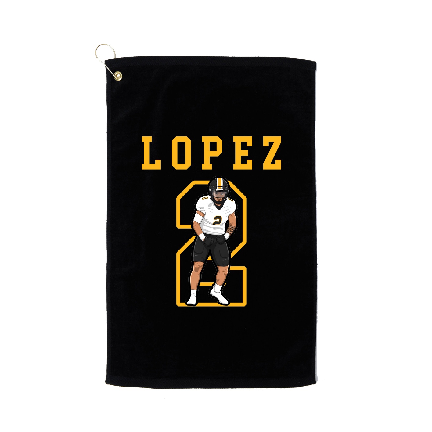 Golf Towel — Shirsey in Black
