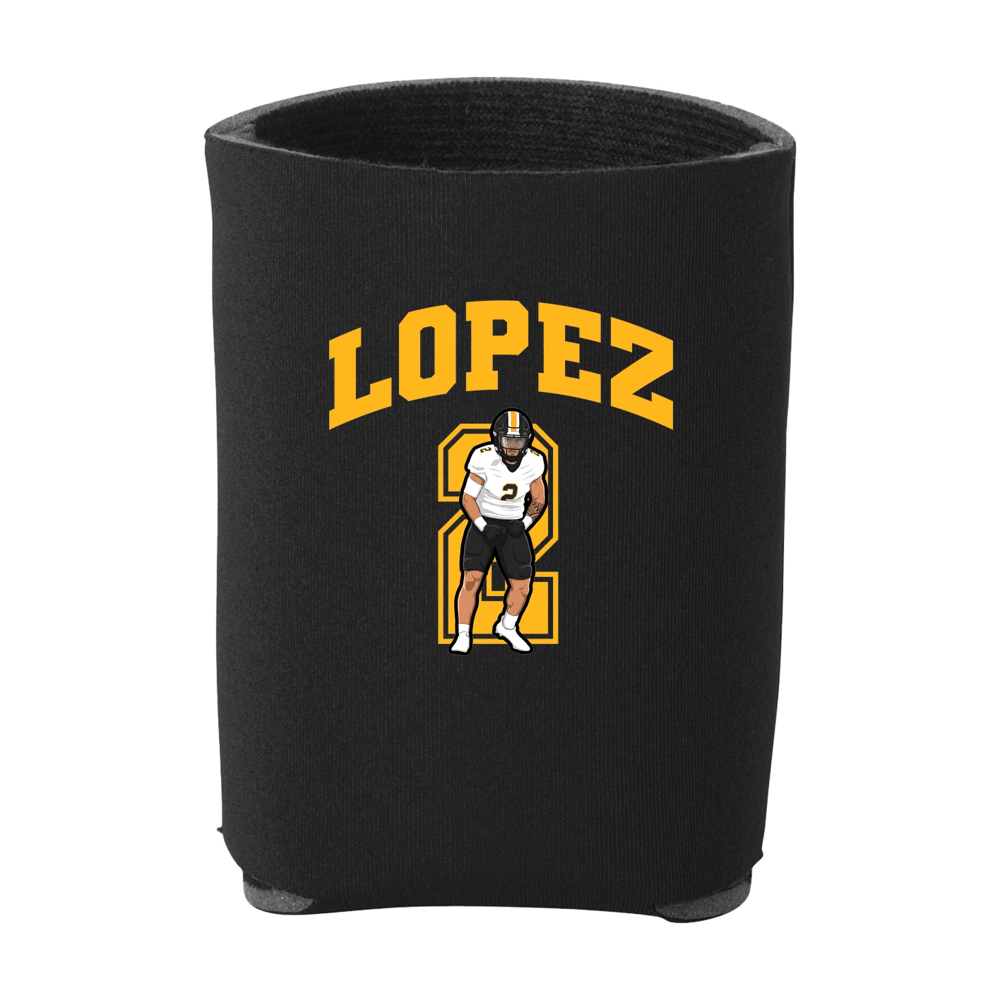 Can Holder — Number in Black