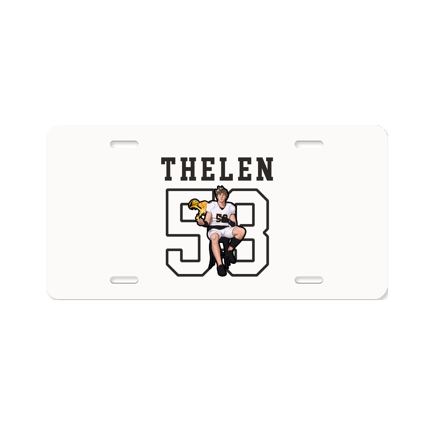 License Plate — Shirsey in Classic