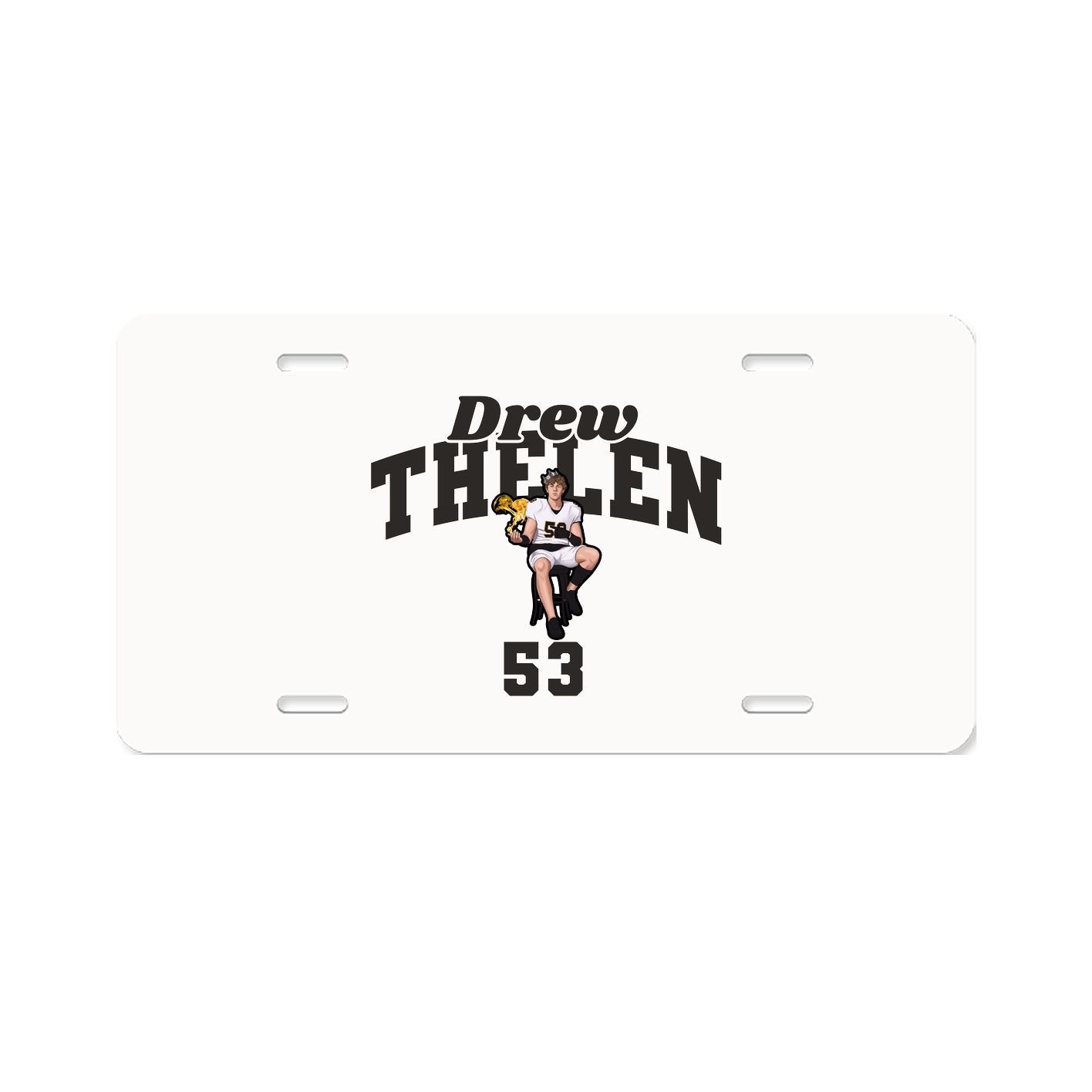 License Plate — Signature Arch in Classic