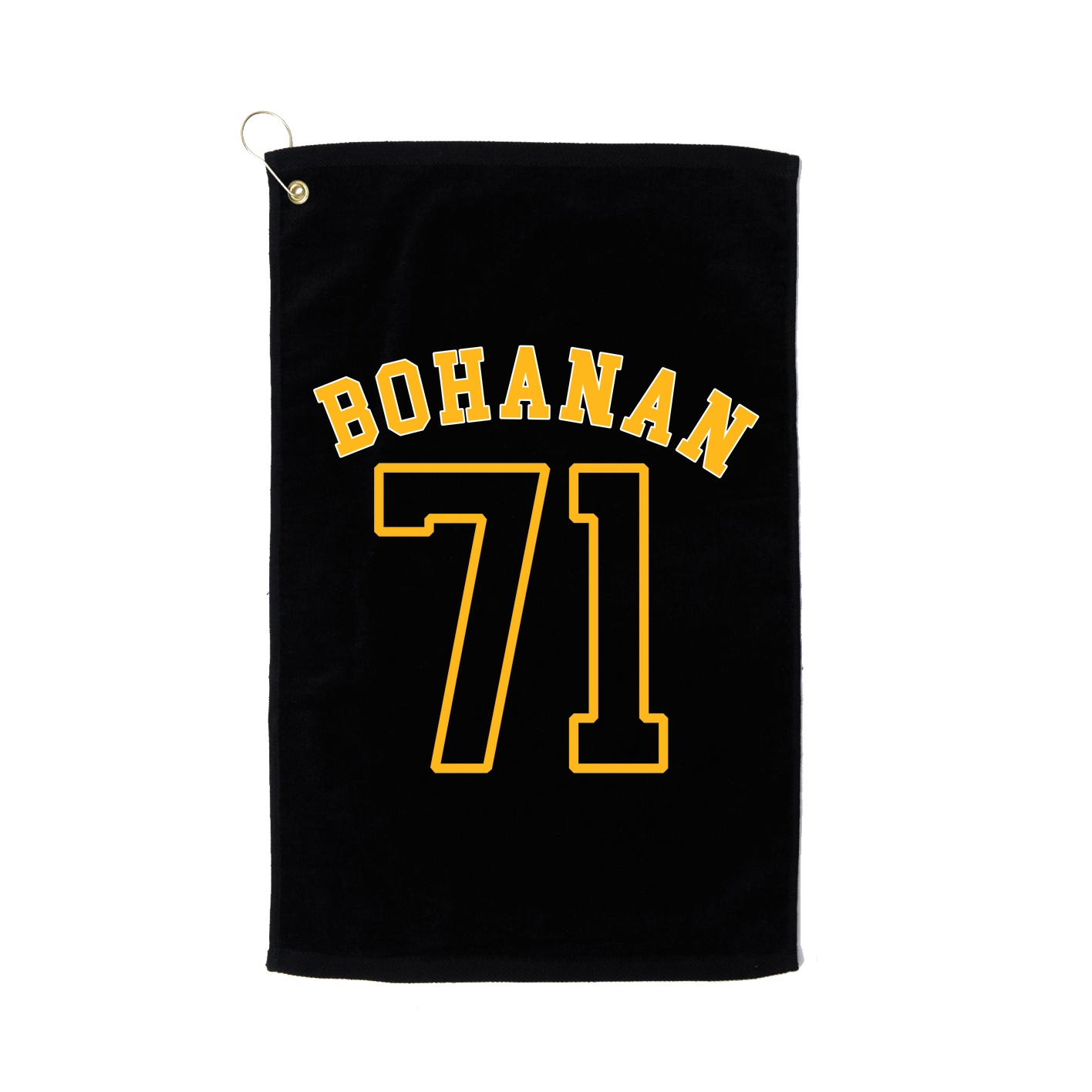 Golf Towel — Shirsey Arch in Black