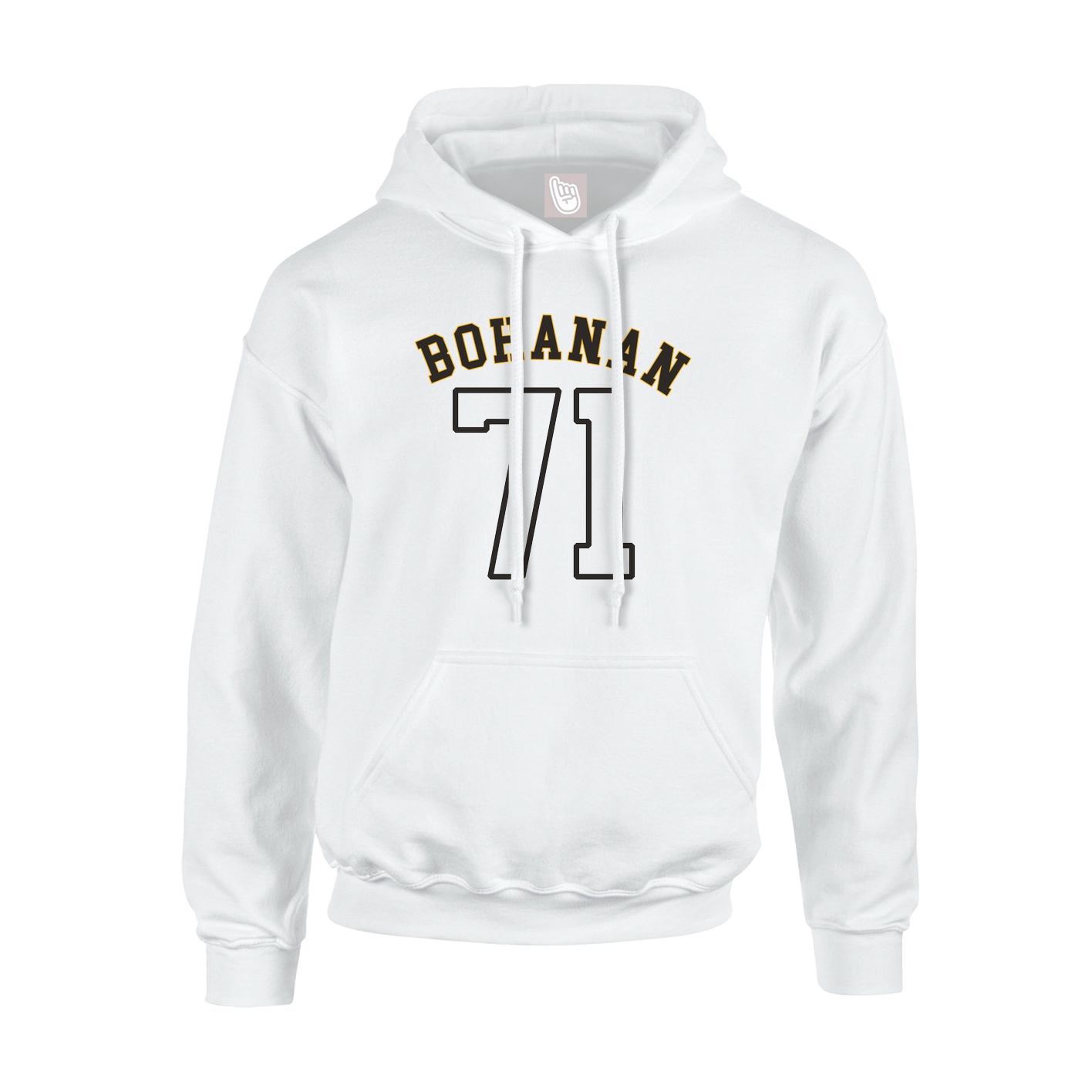 Hoodie — Shirsey Arch in White