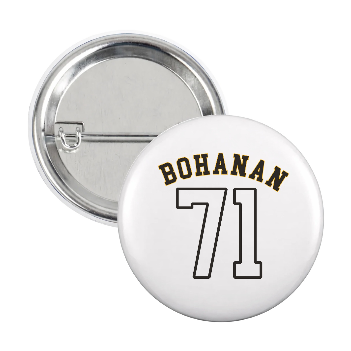 Game Day Button — Shirsey Arch in White