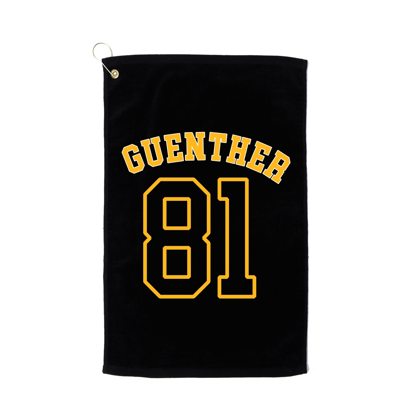 Golf Towel — Shirsey Arch in Black