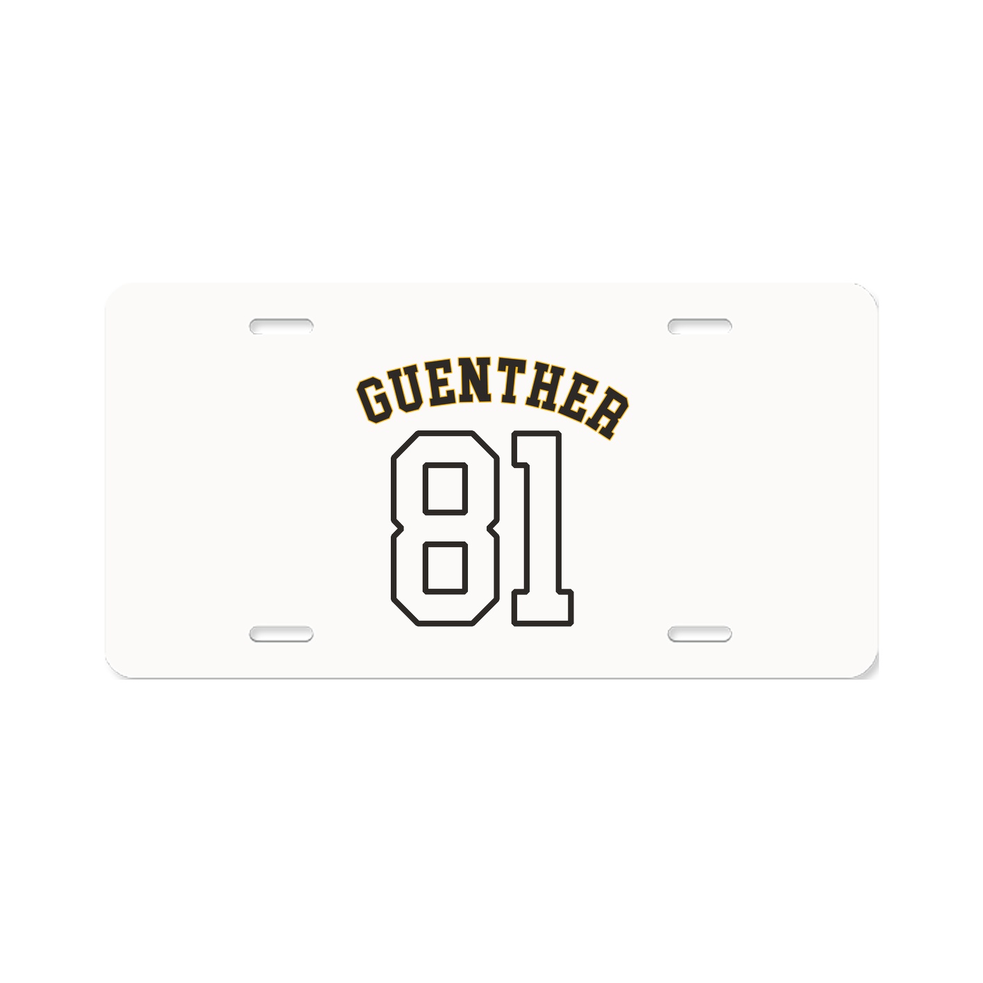 License Plate — Shirsey Arch in Classic