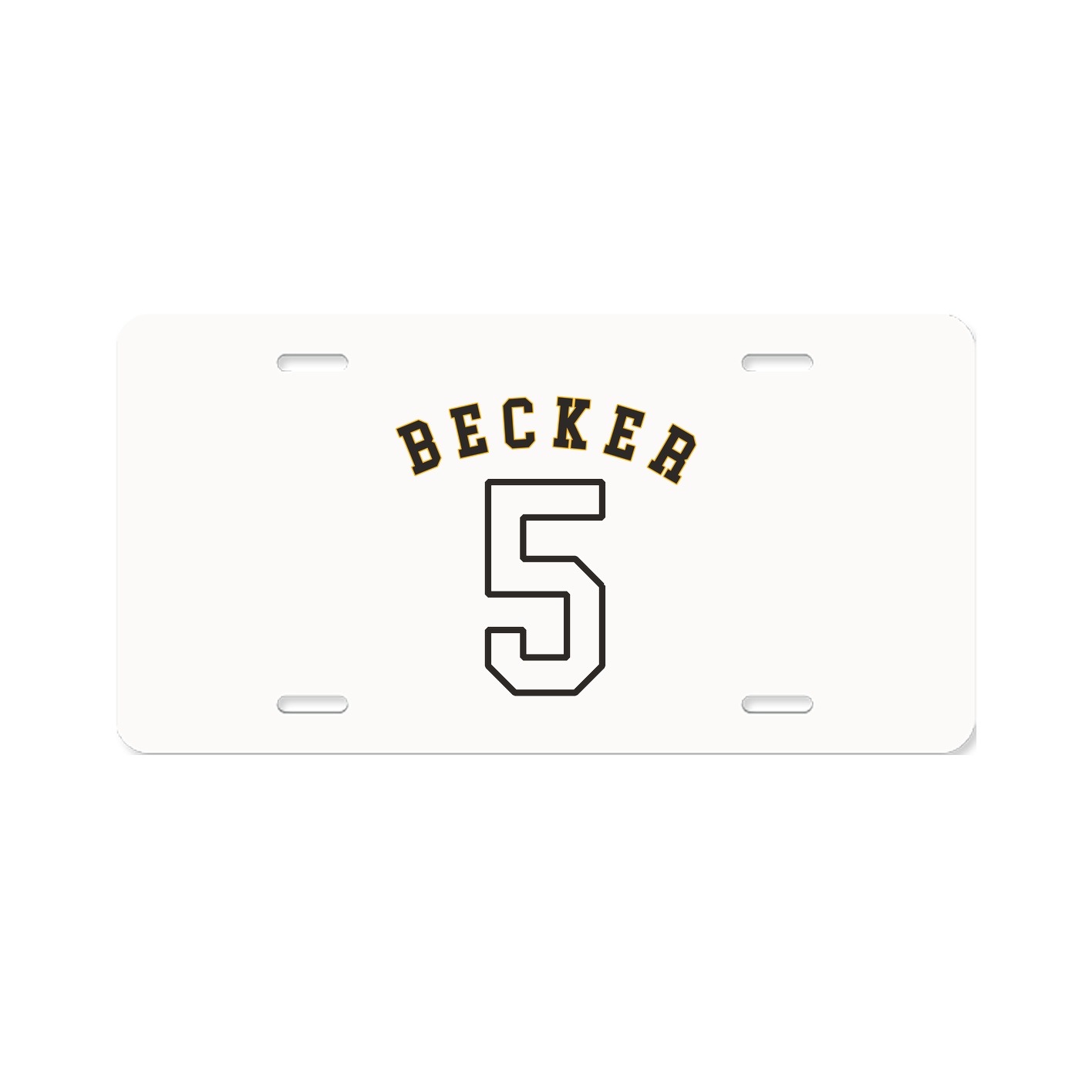 License Plate — Shirsey Arch in Classic