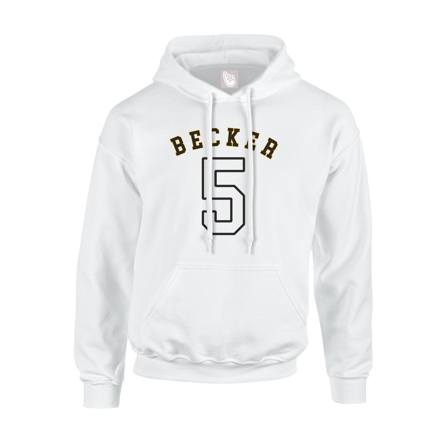Hoodie — Shirsey Arch in White