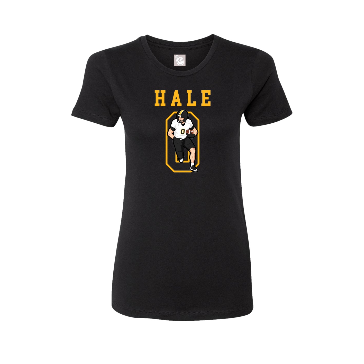 Fitted Women's Tee — Shirsey in Black