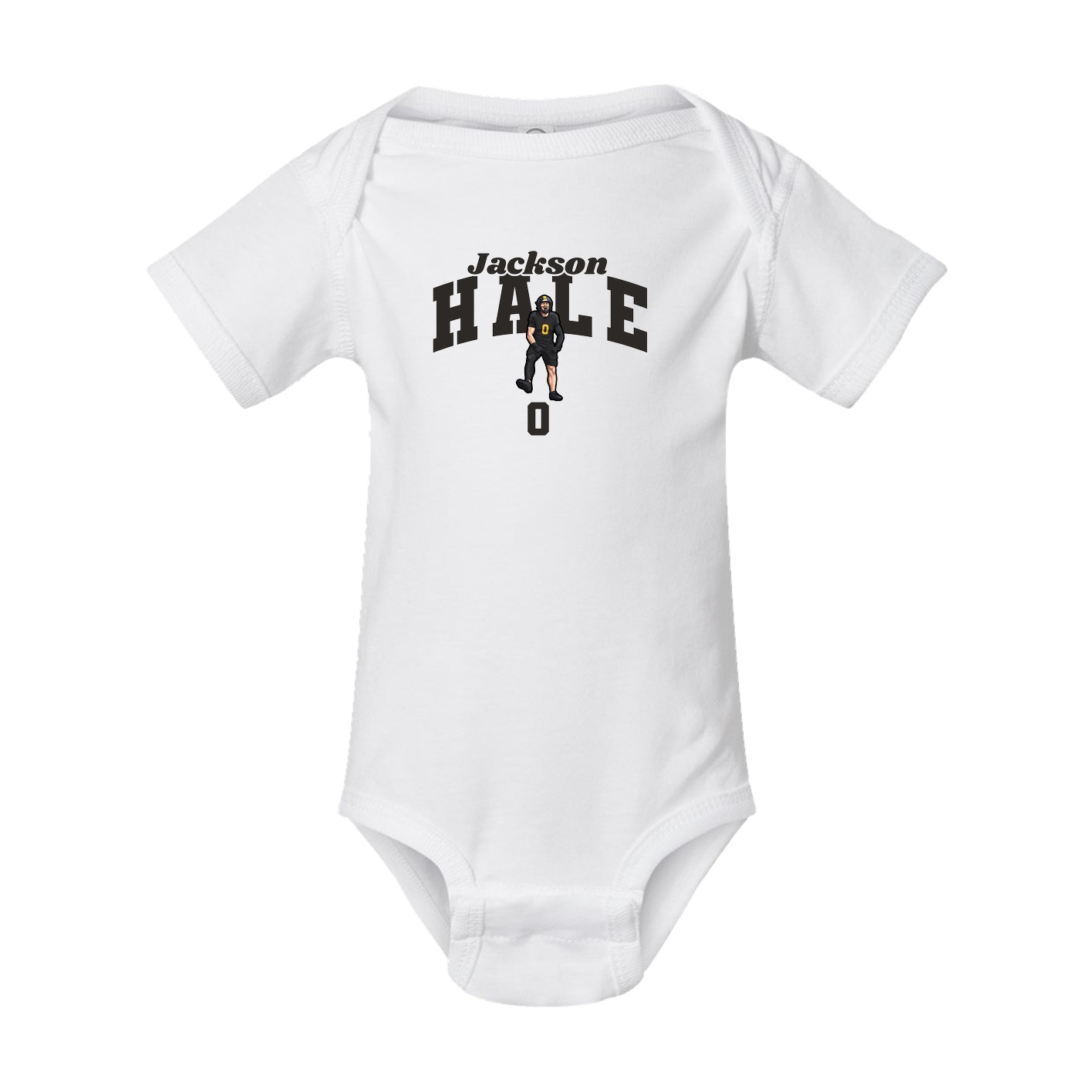 Baby Onesie — Signature Arch in White