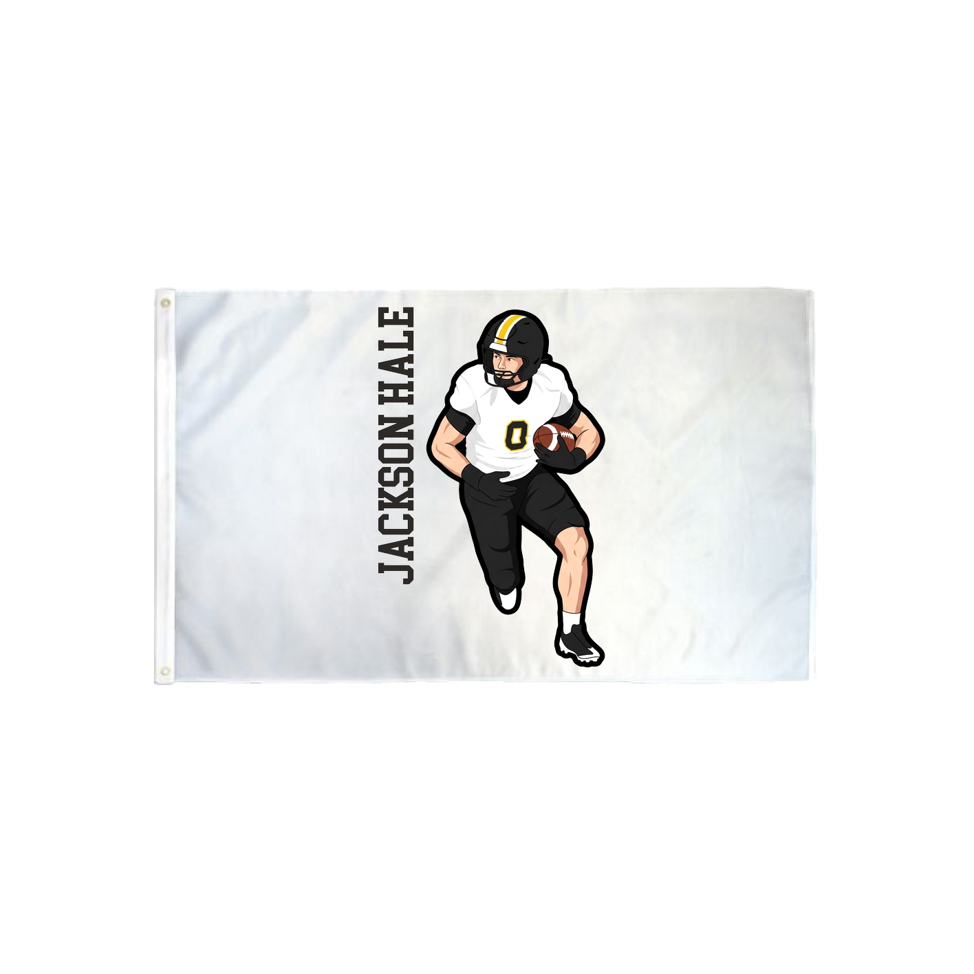 3x5 Flag — Name Vertical in Classic