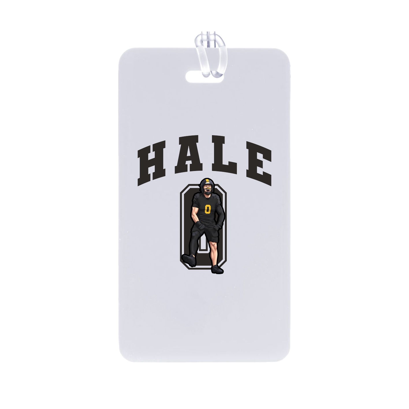 Bag Tag — Number in Classic