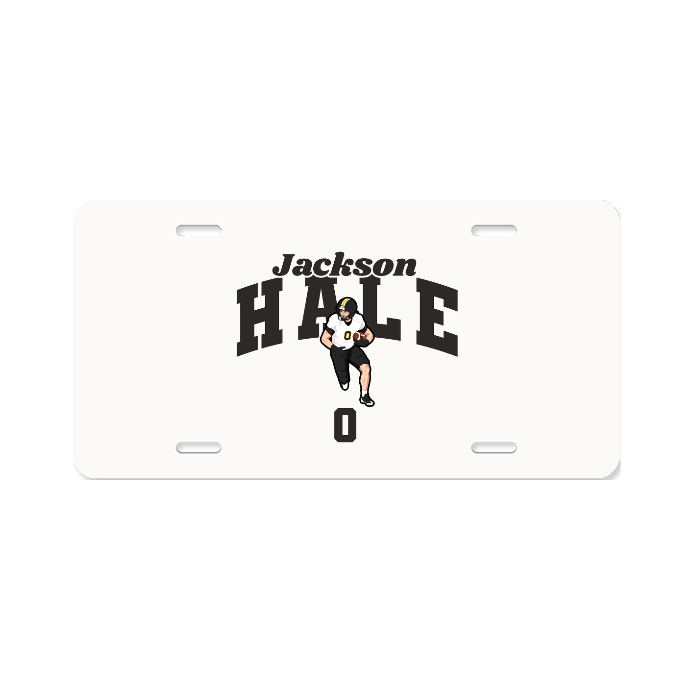 License Plate — Signature Arch in Classic