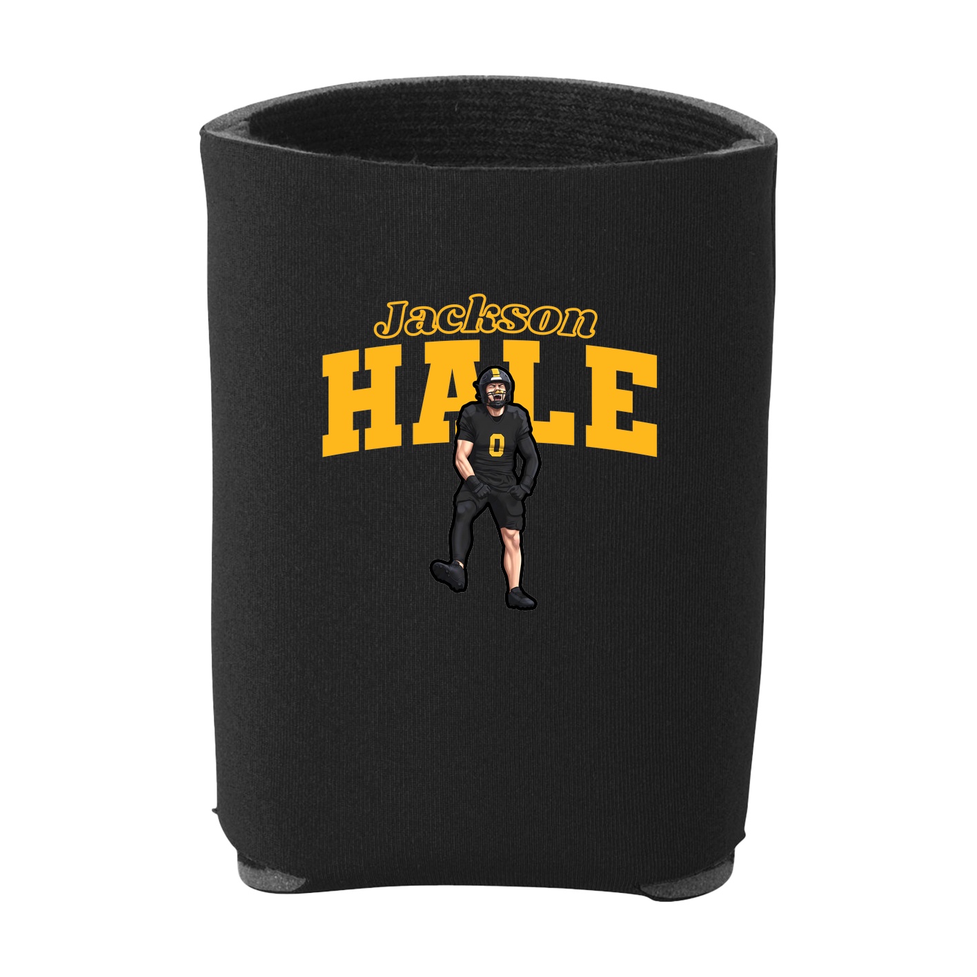 Can Holder — Name Arch in Black