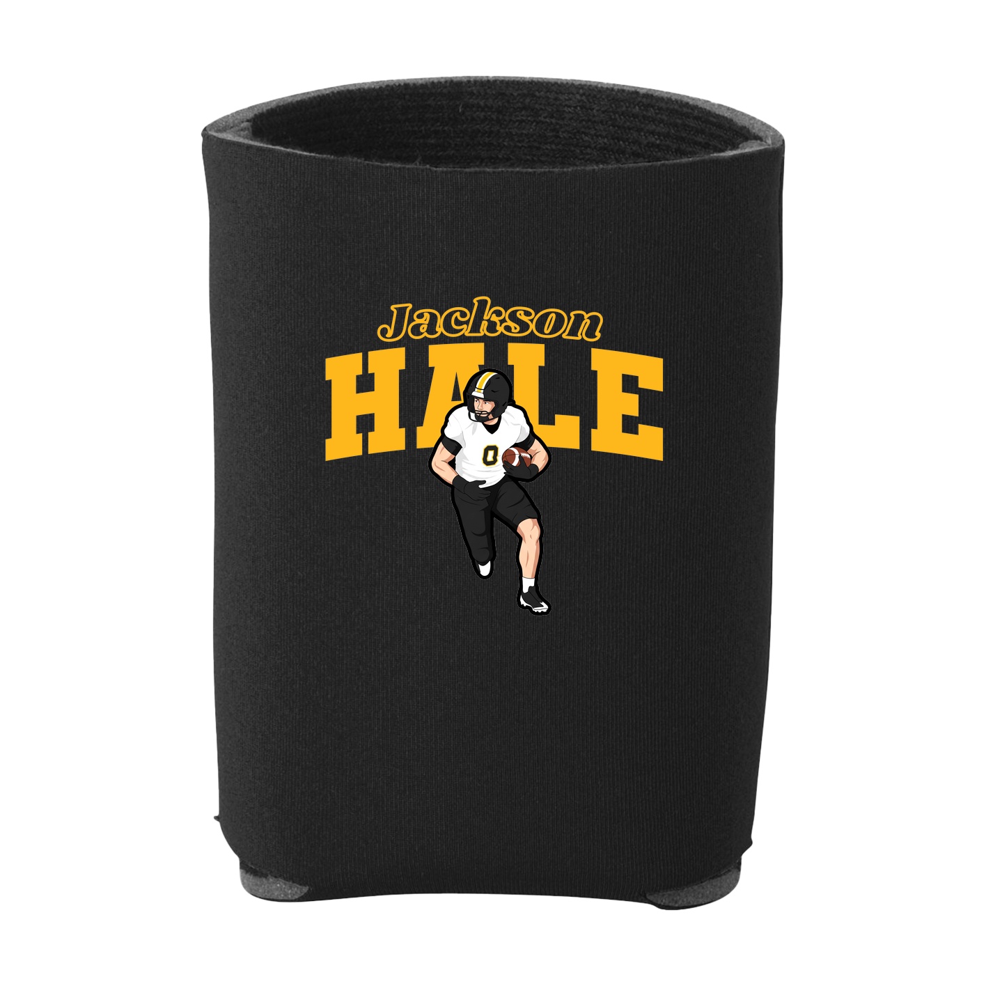 Can Holder — Name Arch in Black