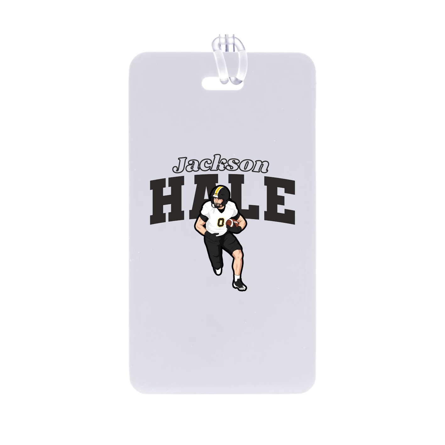 Bag Tag — Name Arch in Classic