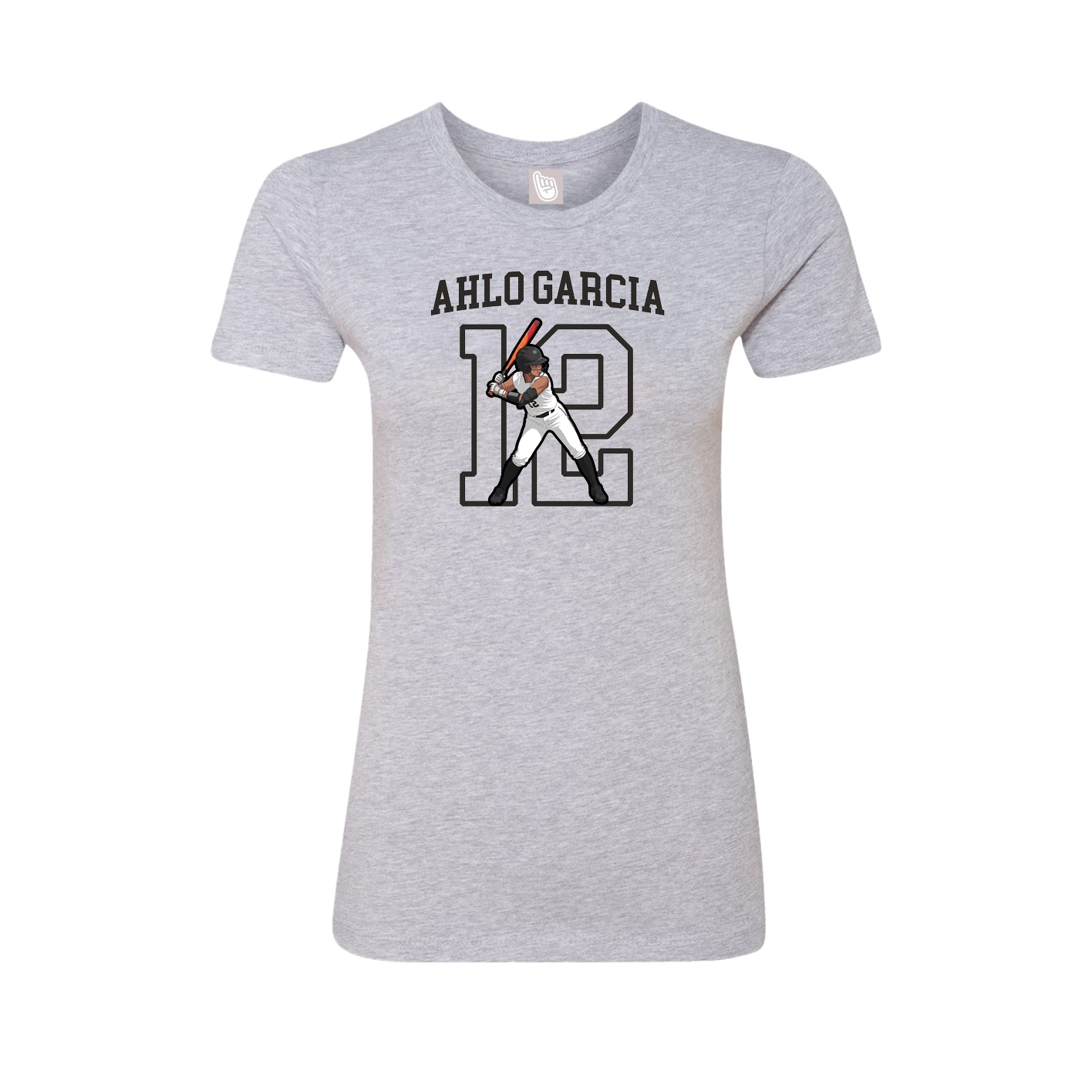 Fitted Women's Tee — Shirsey in Grey