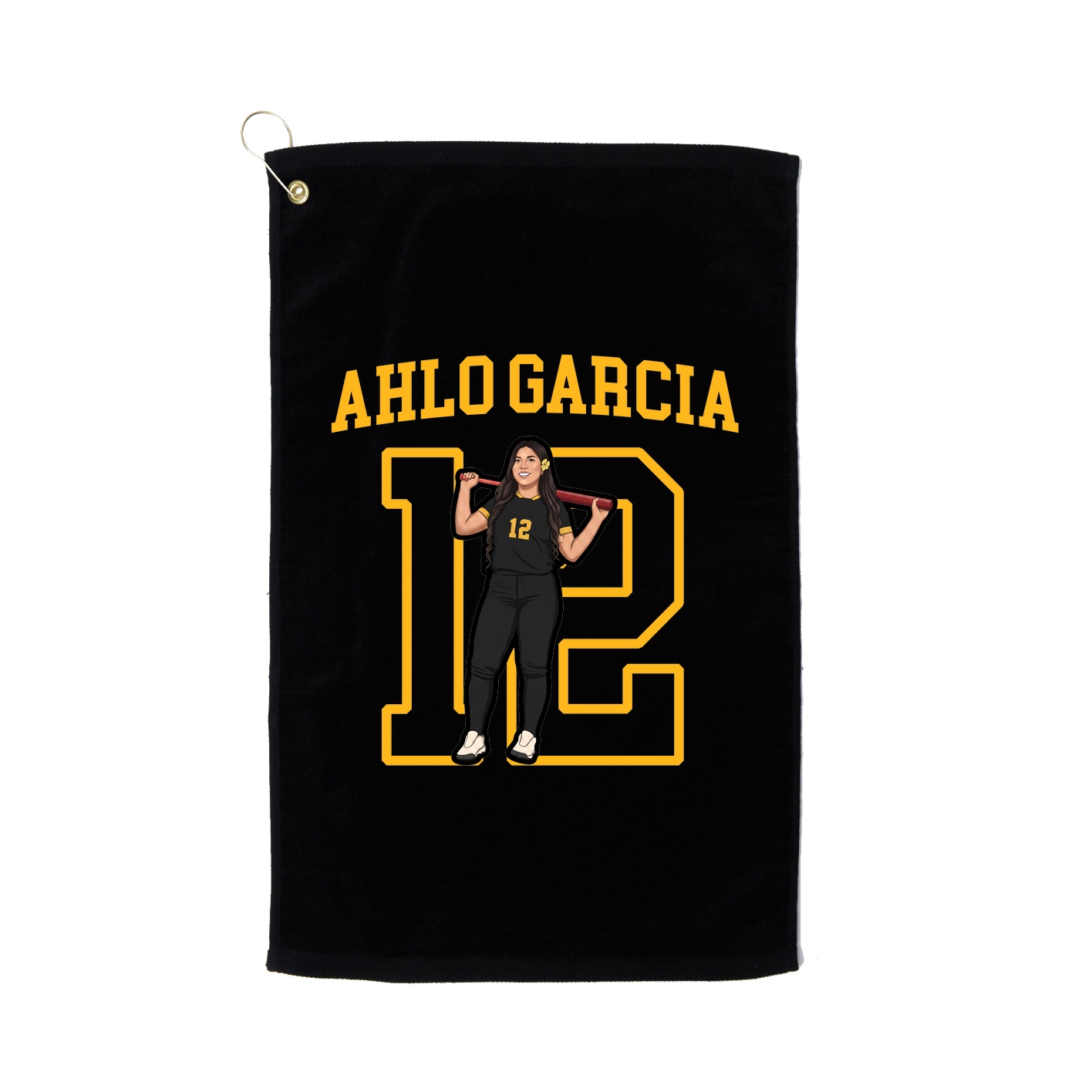 Golf Towel — Shirsey in Black
