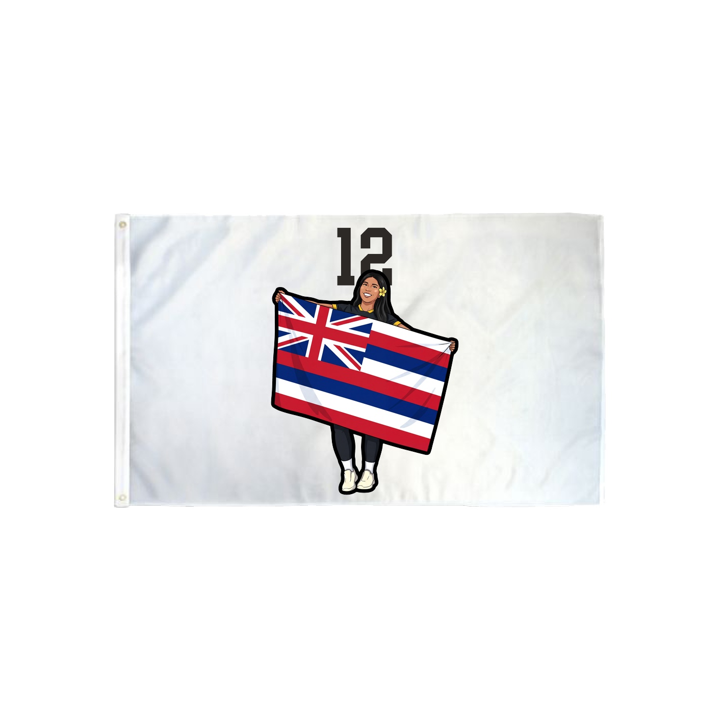 3x5 Flag — Number Top in Classic